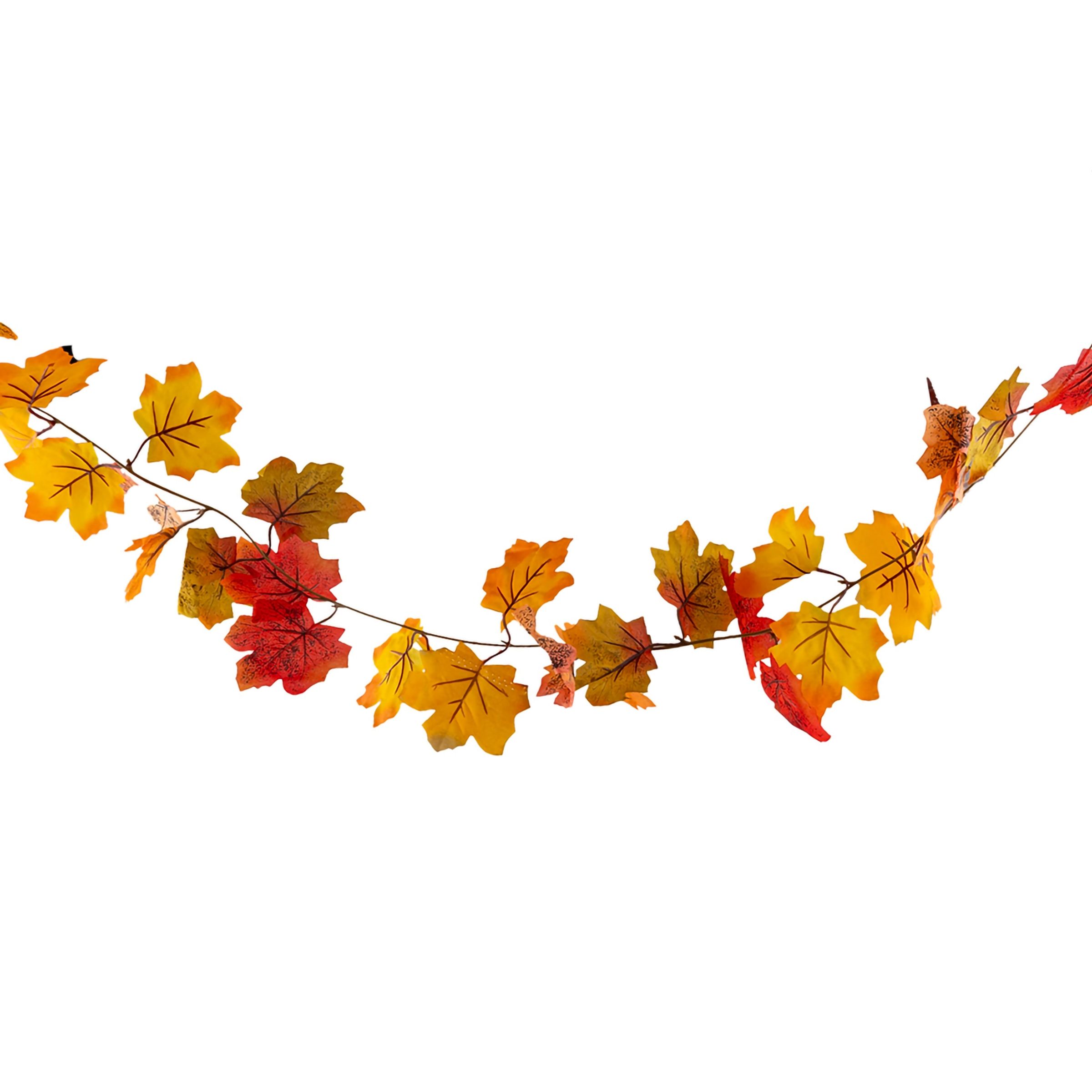 Girlang Höstlöv | Hem - Teman - Högtider - Halloween - Halloweendekorationer | Maskeradspecialisten