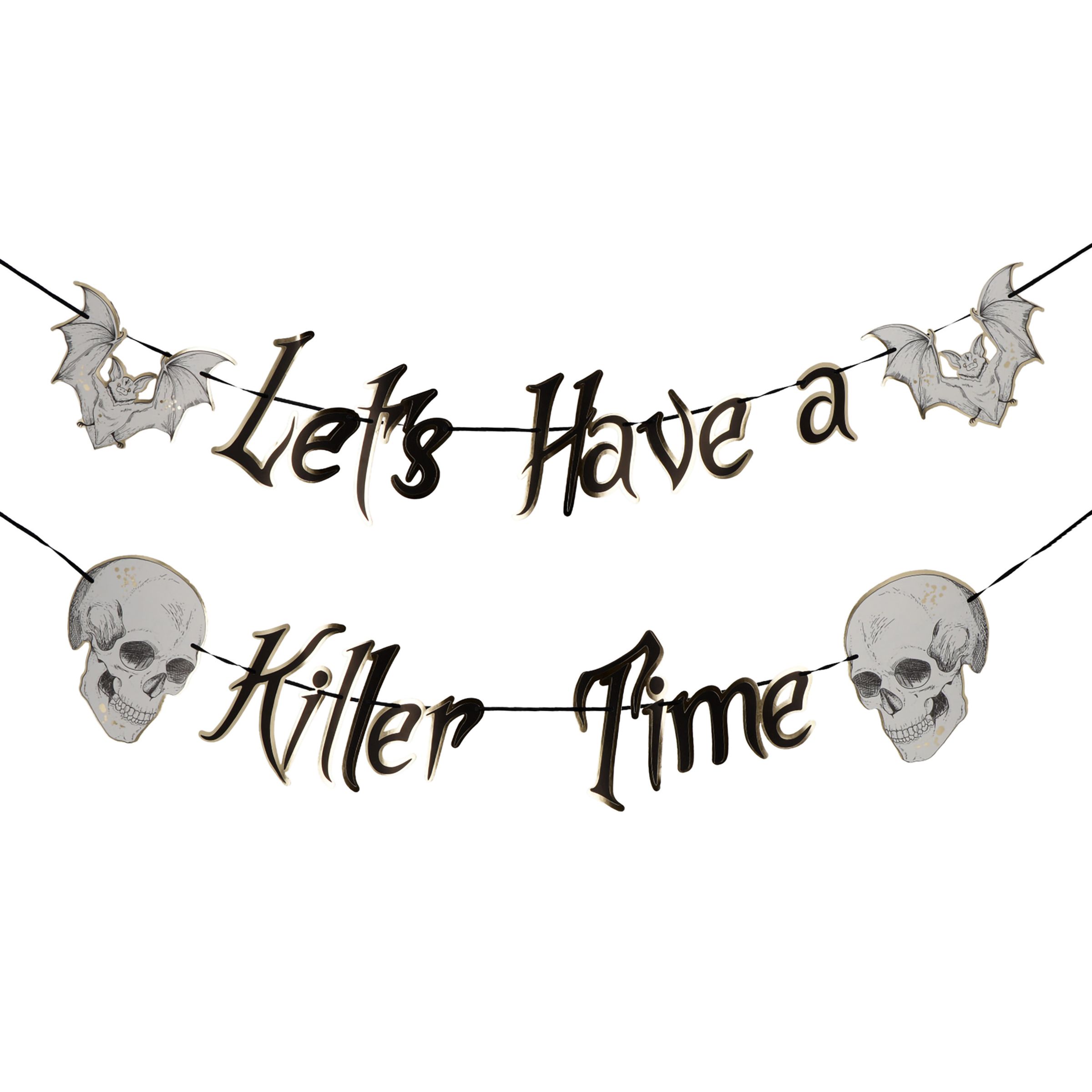 Guirlande Let's have a Killer Time Creepy Curiosities