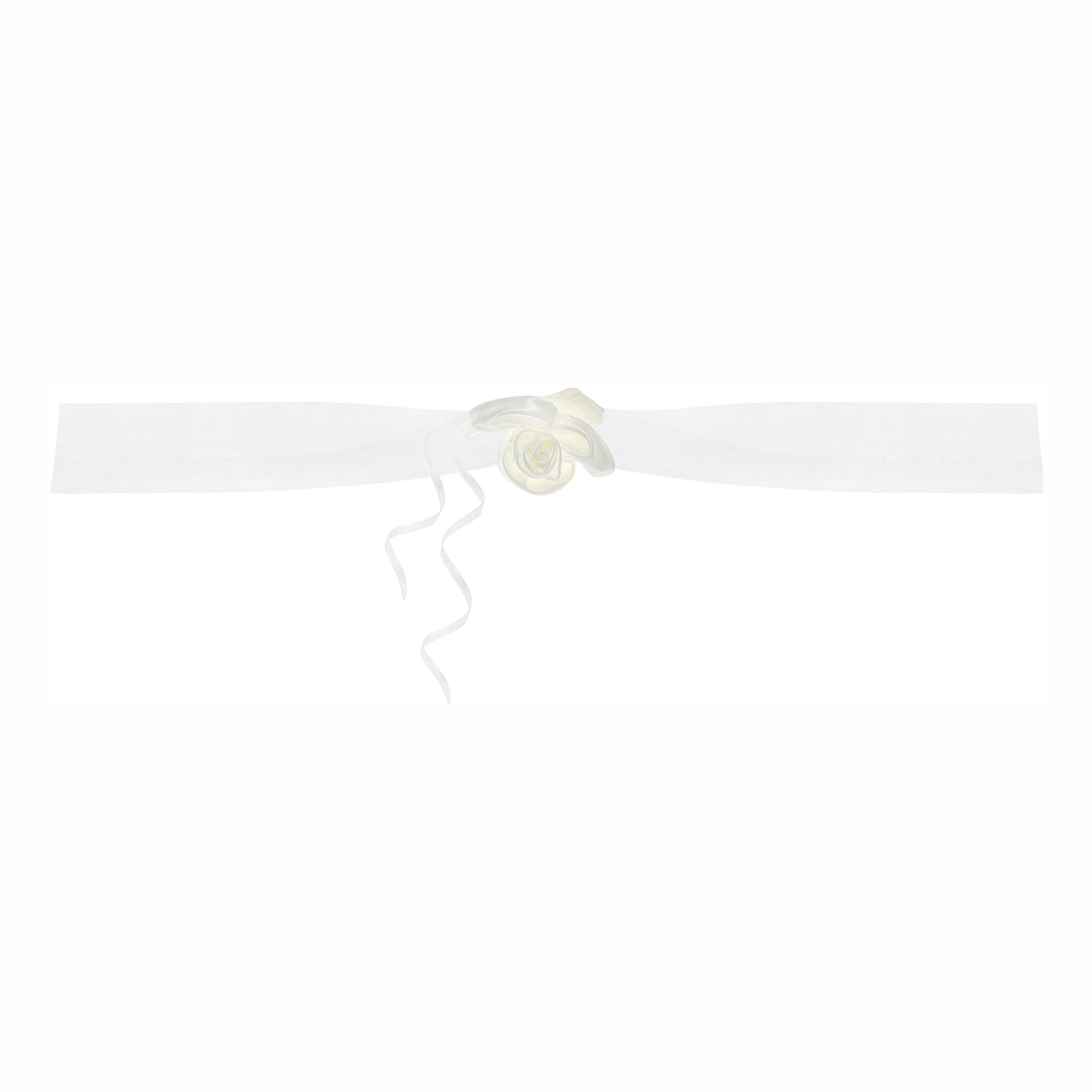 Guirlande Organza Cremehvid