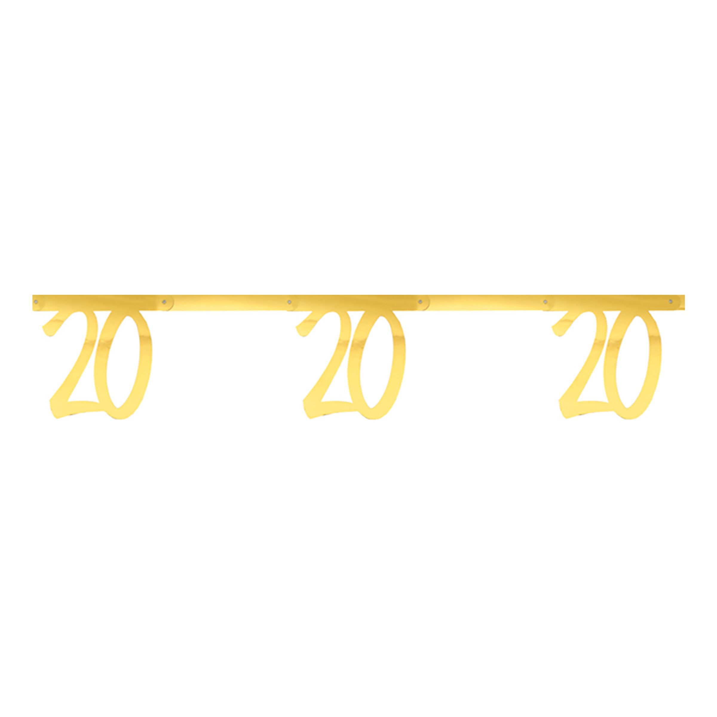 Guirlande Tal Guld - Tallet 20