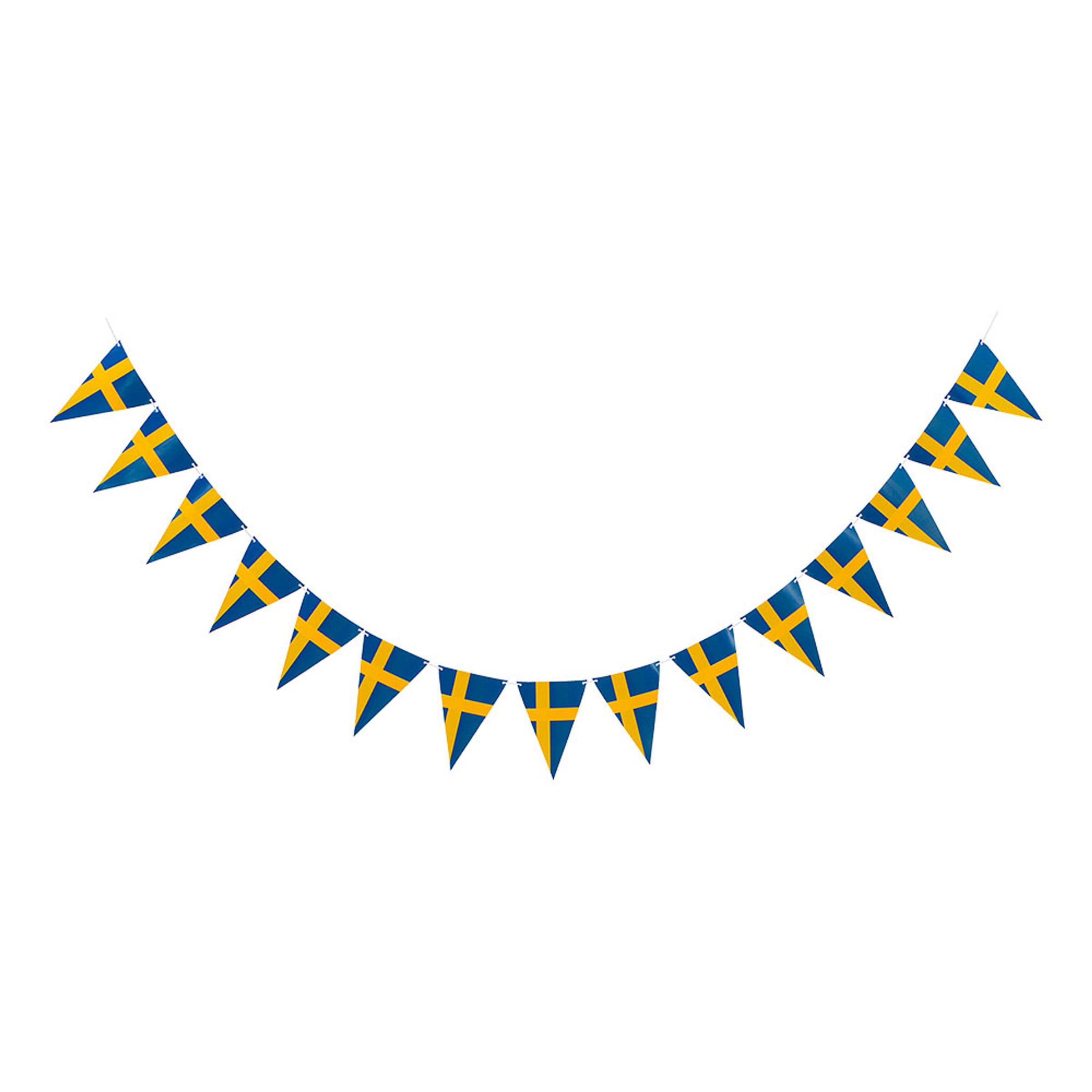 Vimpelguirlande Svenske Flag