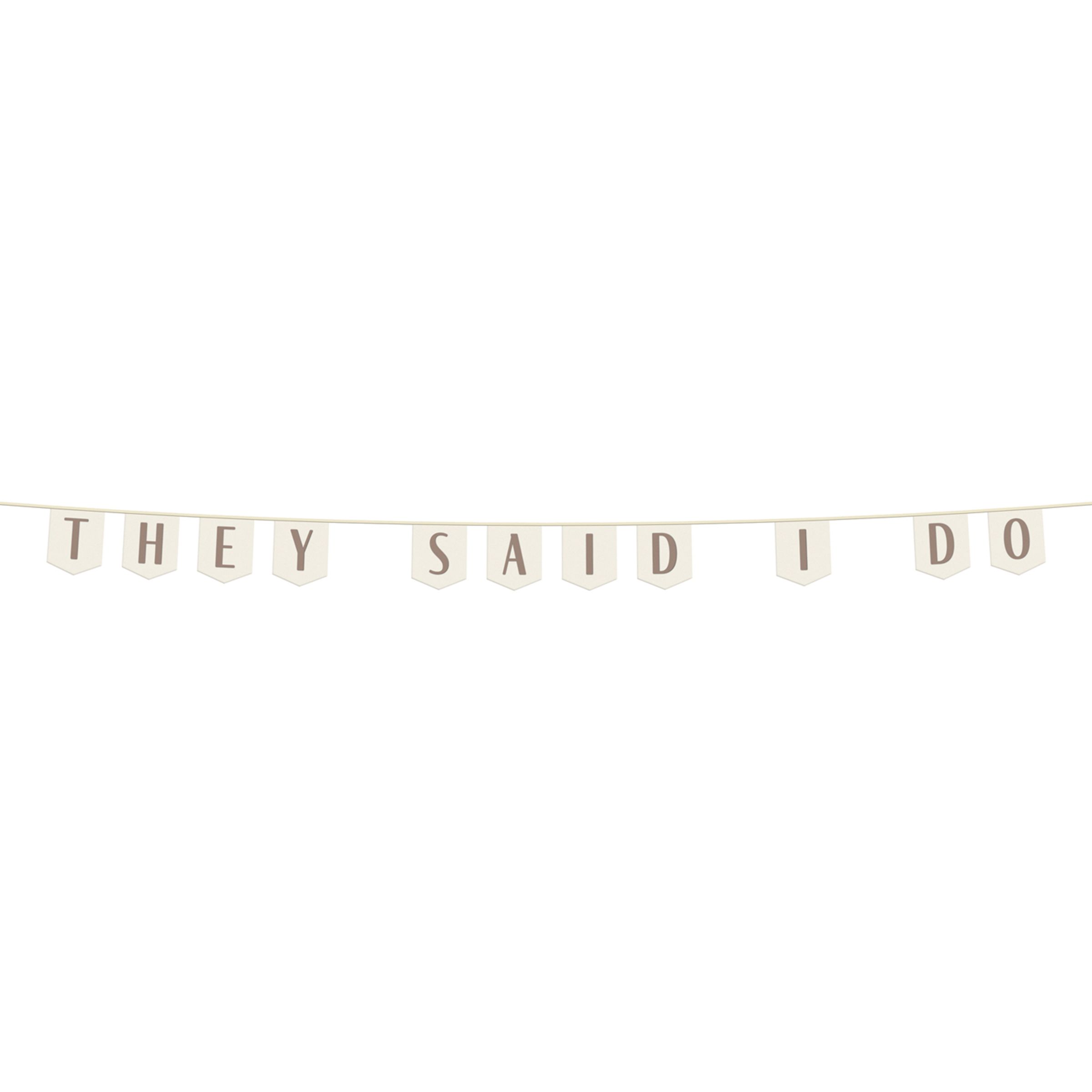 Guirlande They Said I Do