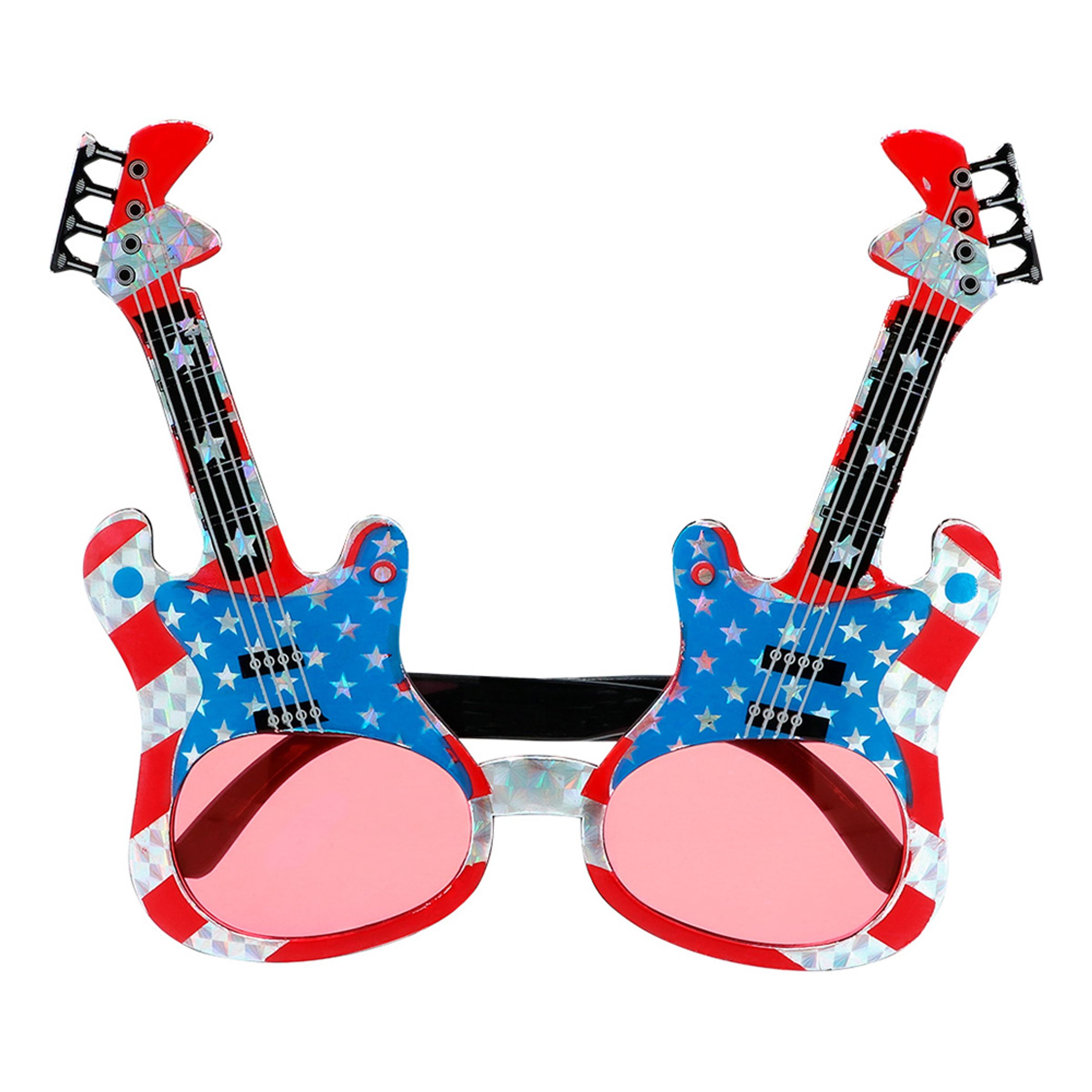 Gitarrglasögon USA | Hem - Maskerad - Tillbehör - Maskeradaccessoarer | Maskeradspecialisten