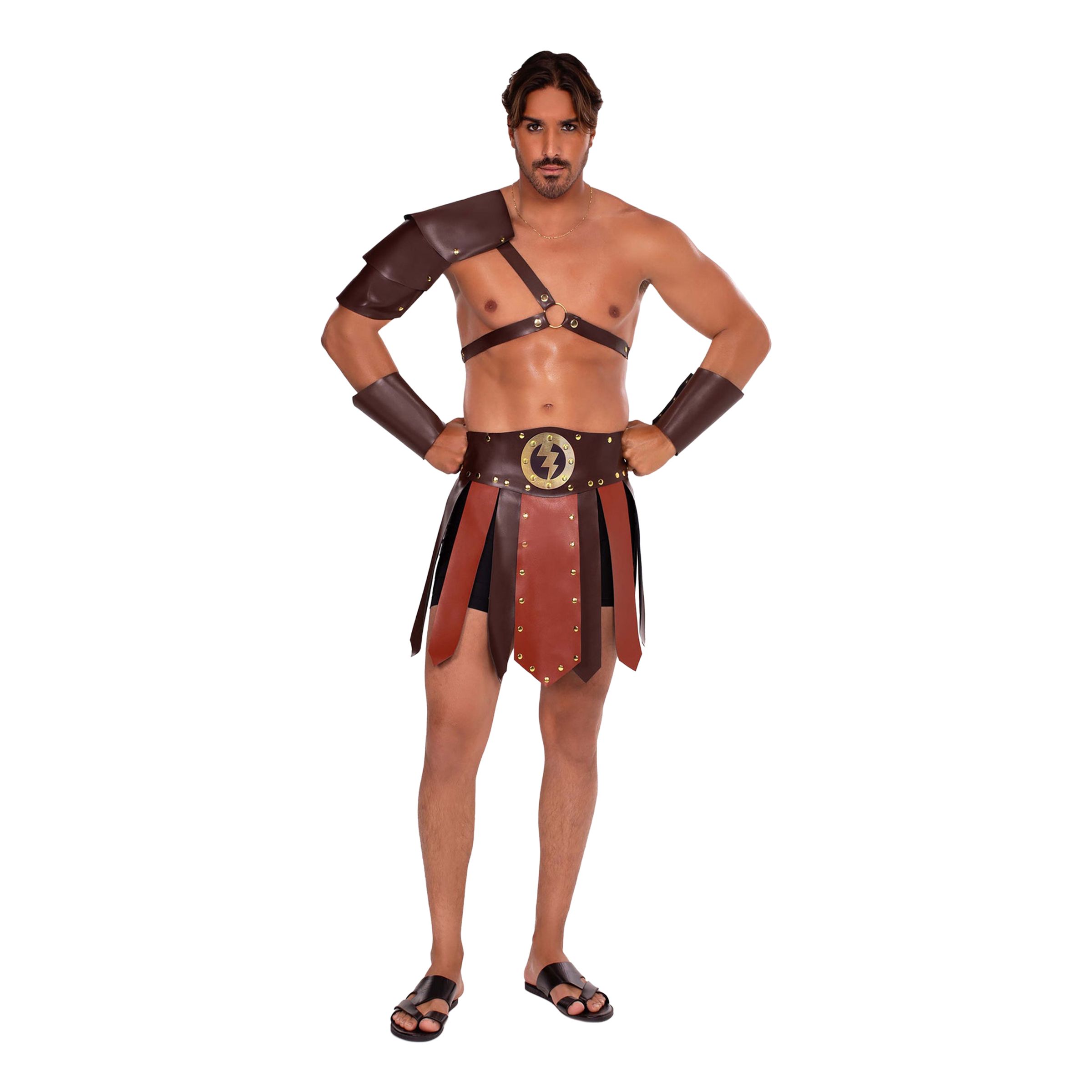 Gladiator Deluxe Maskeraddräkt - X-Large