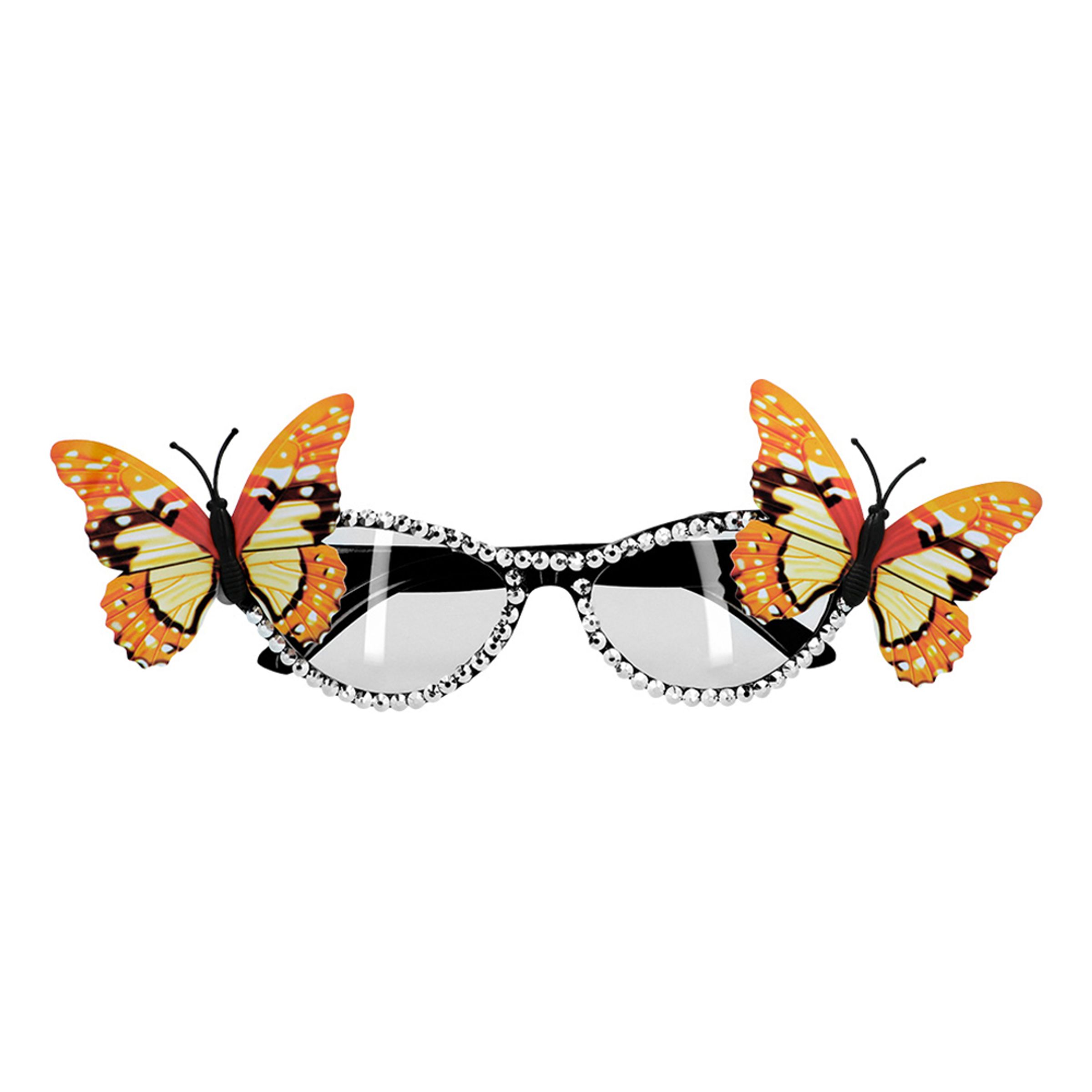 Glasögon Fjäril | Hem - Maskerad - Tillbehör - Maskeradaccessoarer | Maskeradspecialisten