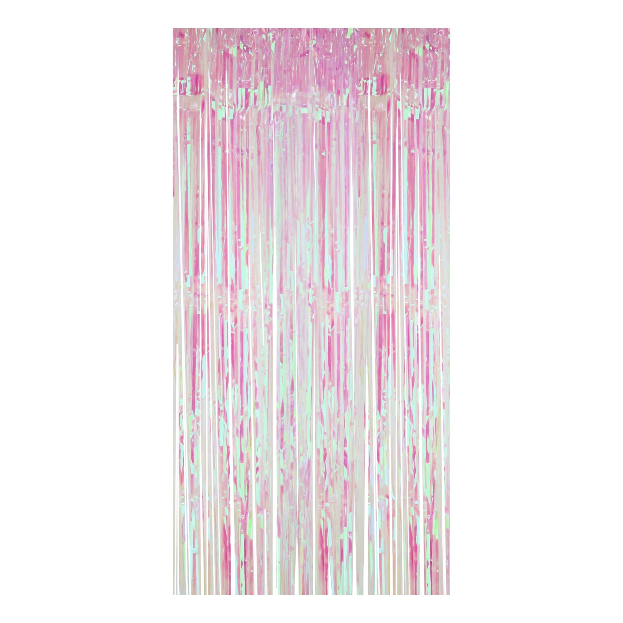 Glitterdraperi Färgskimrande | Hem - Teman - Färger - Rosa | Party Outlet