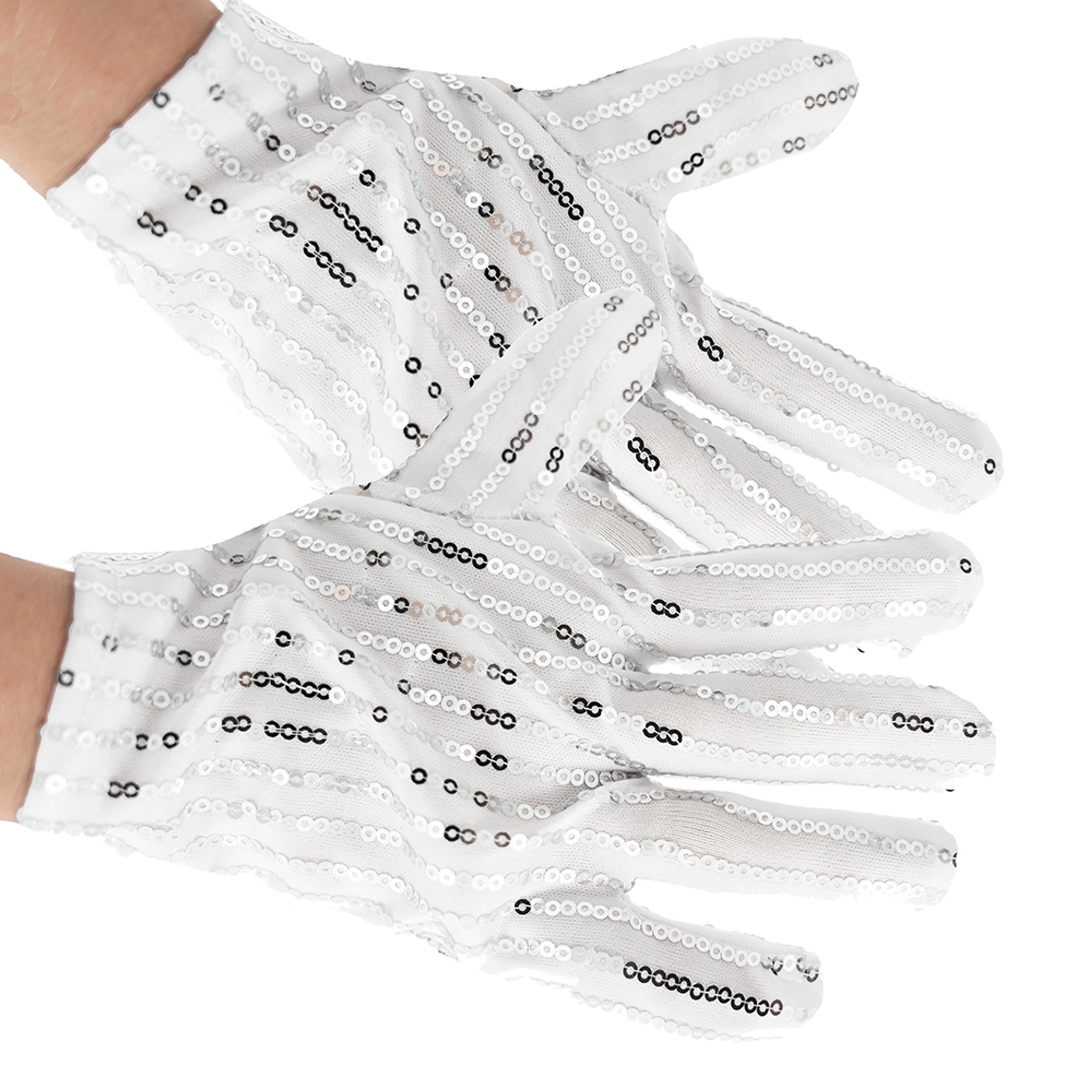 Glitterhandskar för Barn - One size | Hem - Maskerad - Tillbehör - Handskar | Maskeradspecialisten