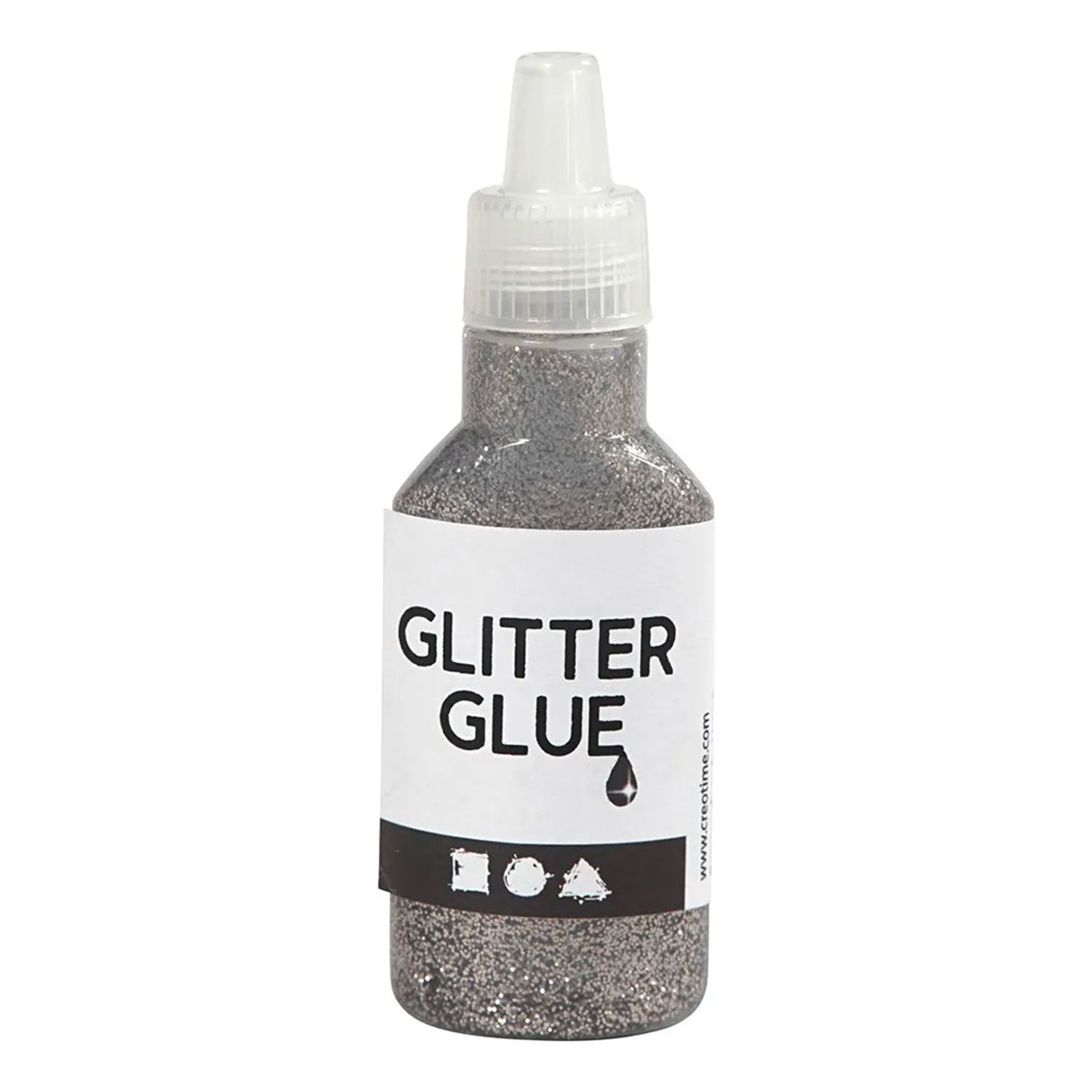 Creativ Company Glitter glue Silver 25ml