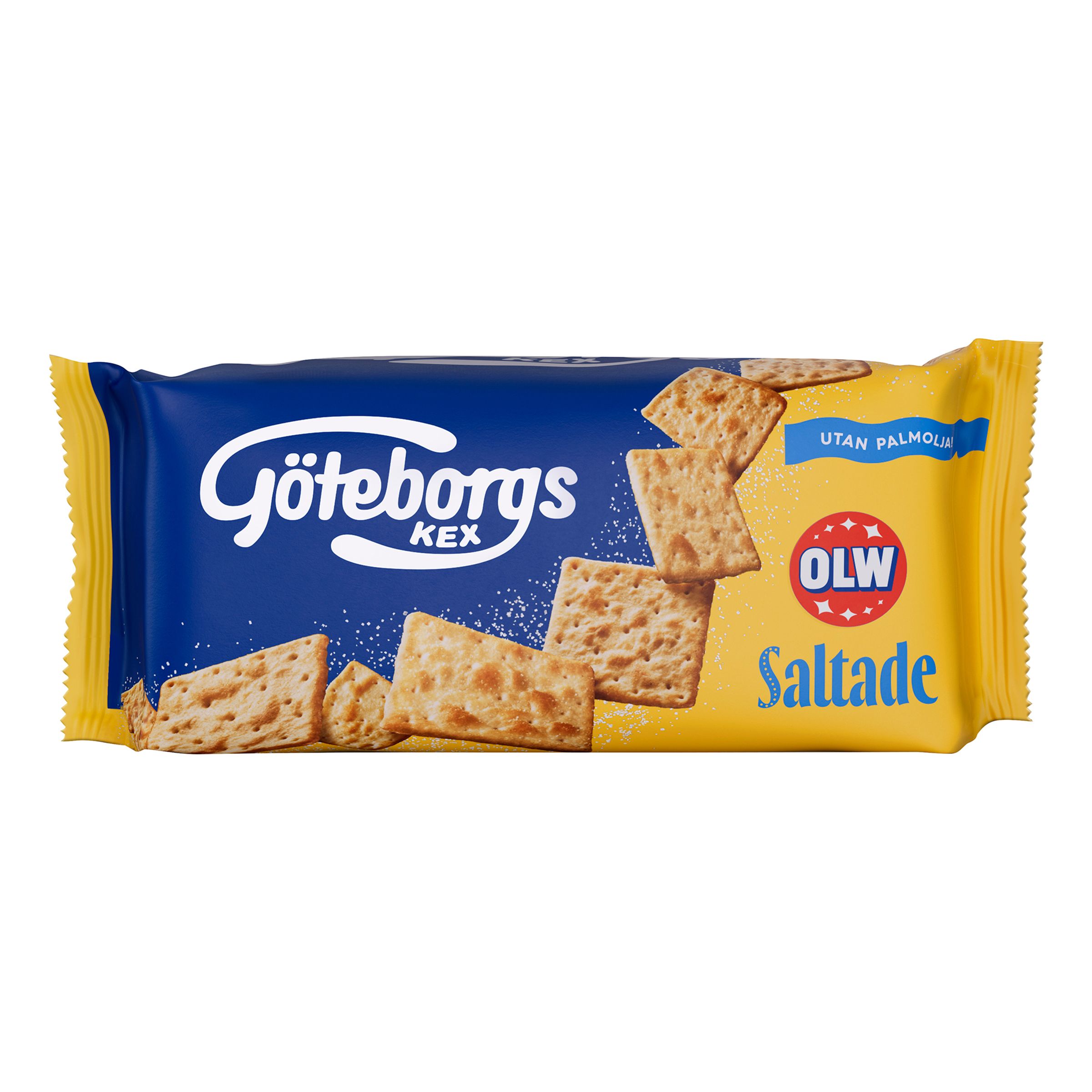 Göteborgs Kex OLW Saltade - 70 g | Hem - Godis & Läsk - Snacks | Maskeradspecialisten