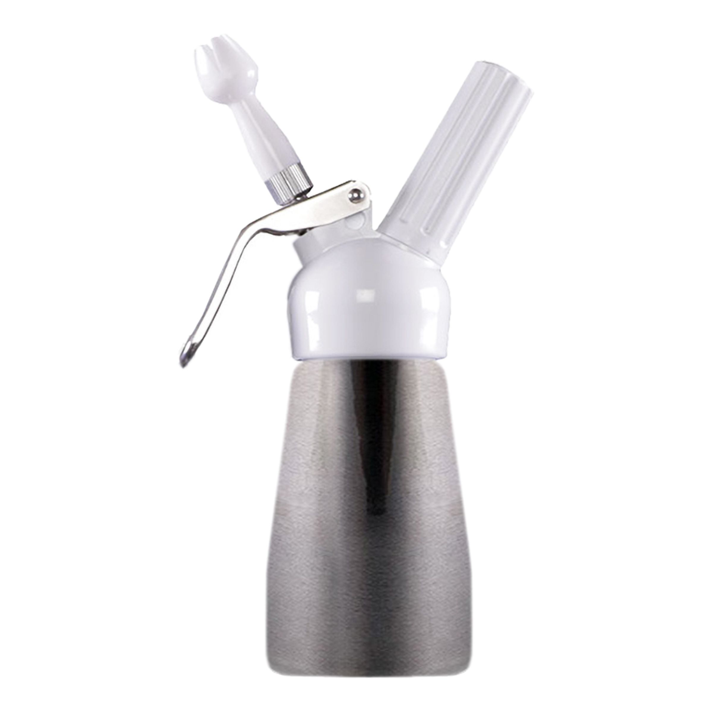 Gräddsifon Silver - 0,25L | Hem - Bartillbehör - Barutrustning - Gräddsifoner | Party Outlet