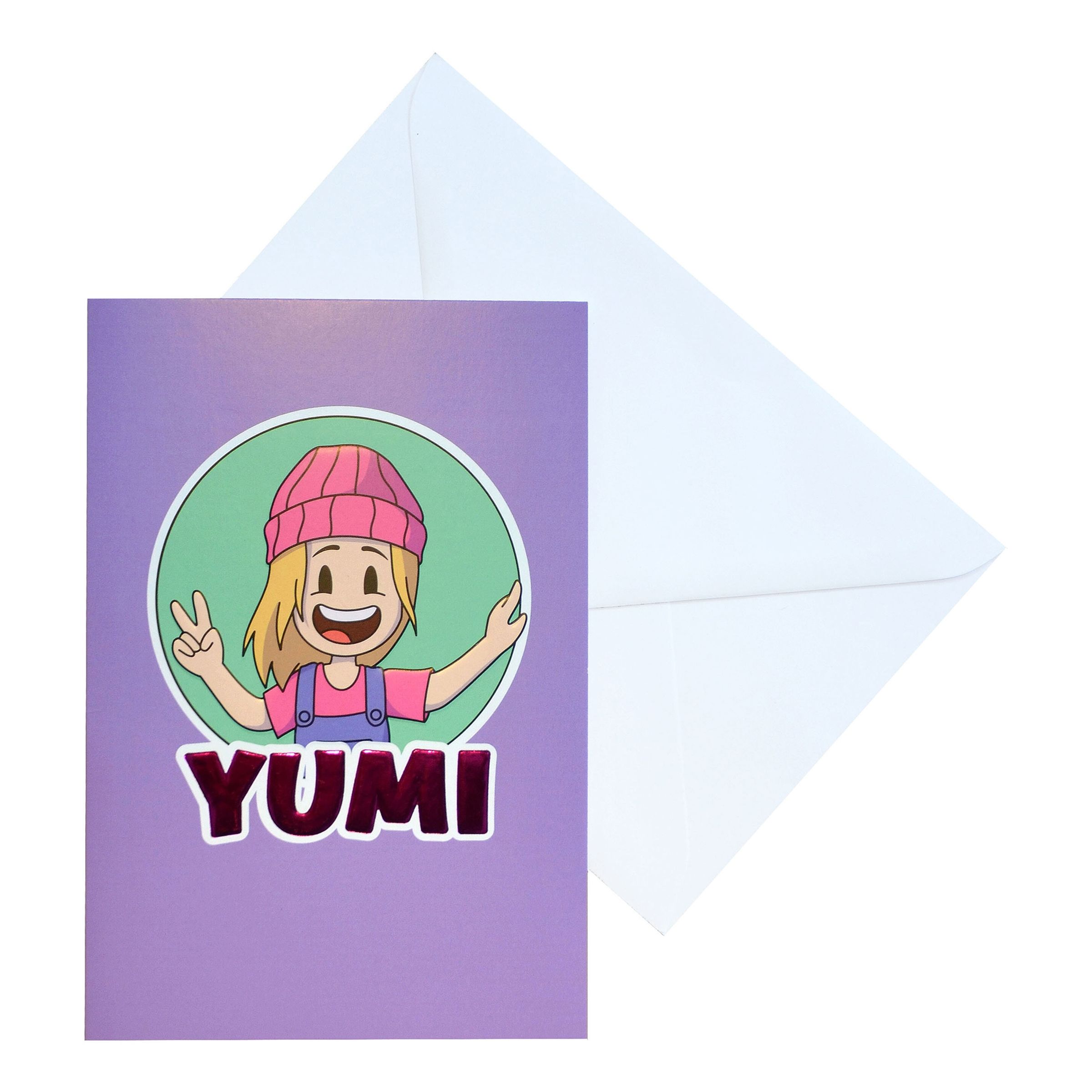 Lykønskningskort Yumi & Tomu - Yumi