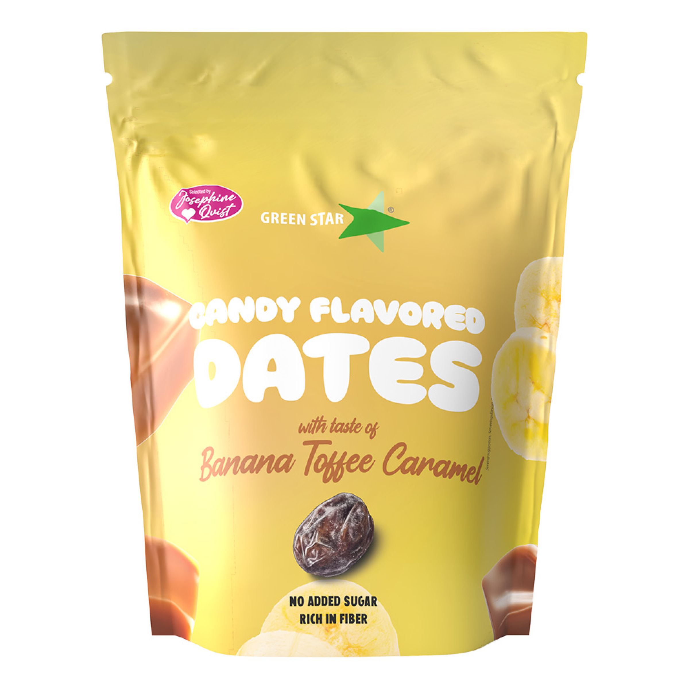 Green Star Dates Banana Toffee - 90 g | Hem - Godis & Läsk - Skafferi - Mellanmål & Snacks | Maskeradspecialisten