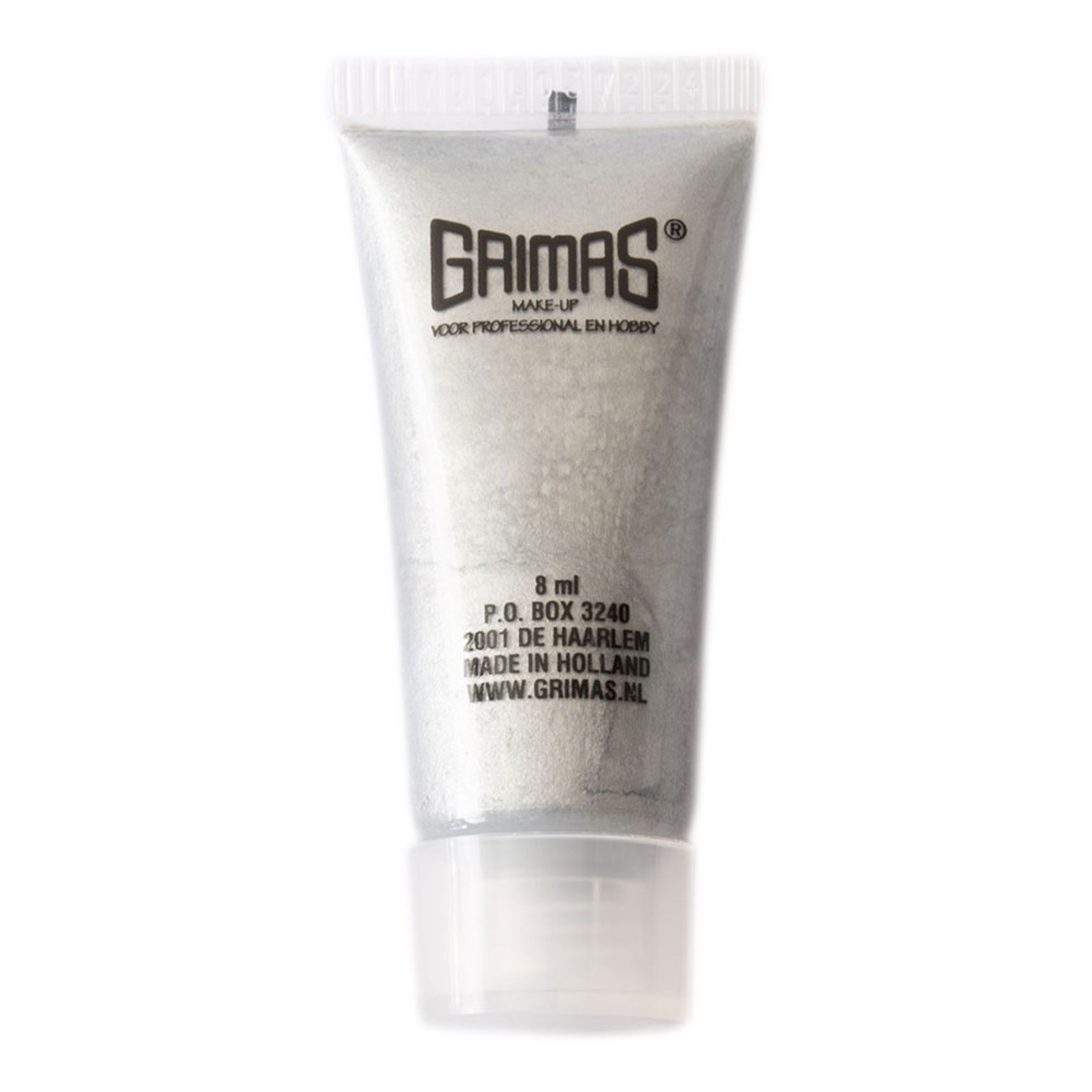 Grimas Ansigts- Og Kropsfarve Metallic - Sølv