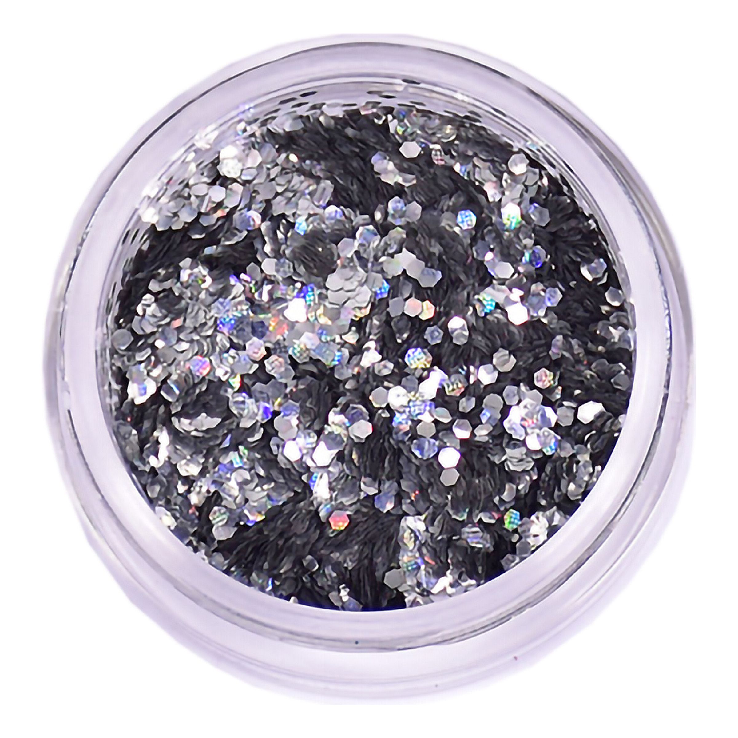 Grimas Glittersminke Flakes Organisk - Holografisk
