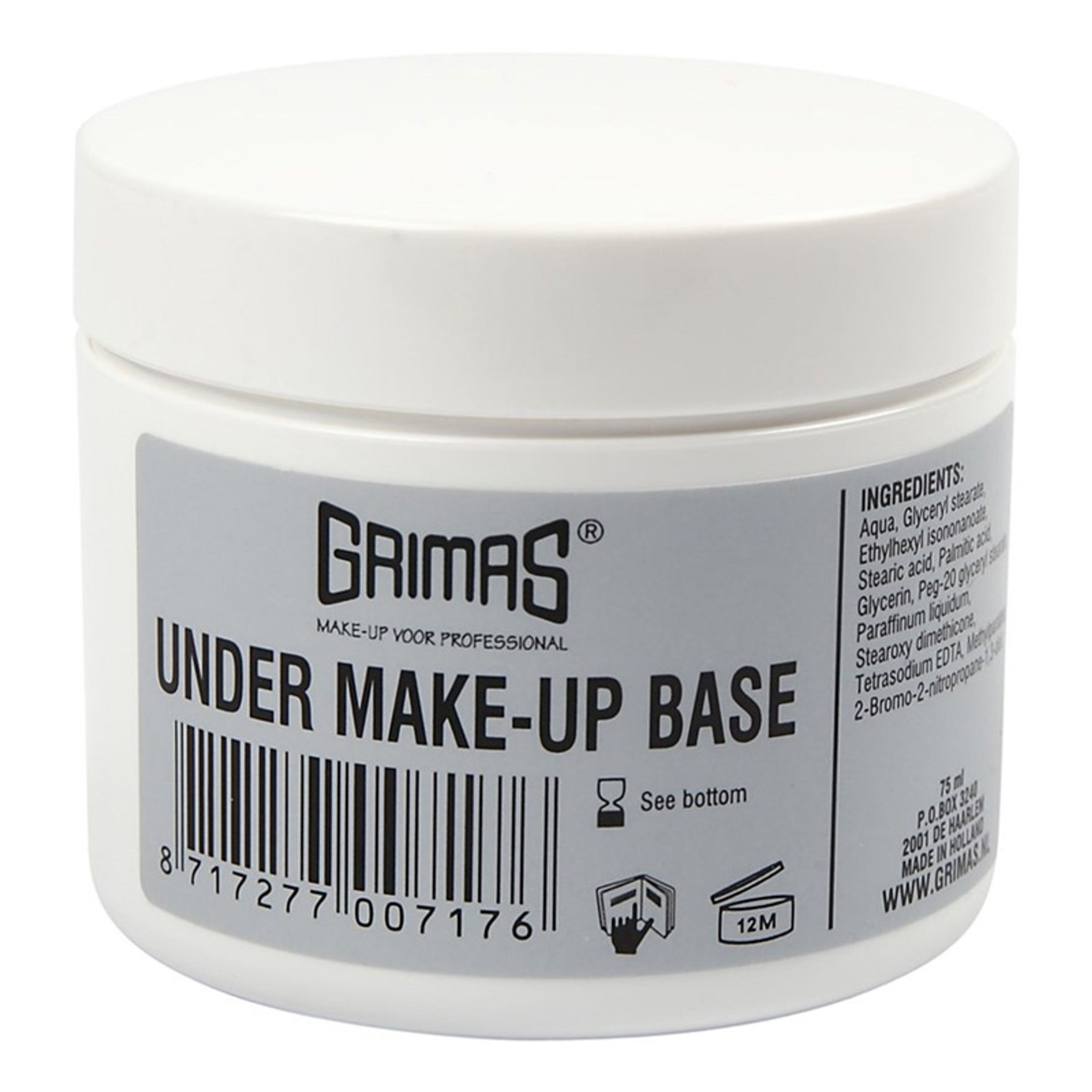Grimas Under Makeup Base Creme Til Ansigtsmaling - 75 Ml