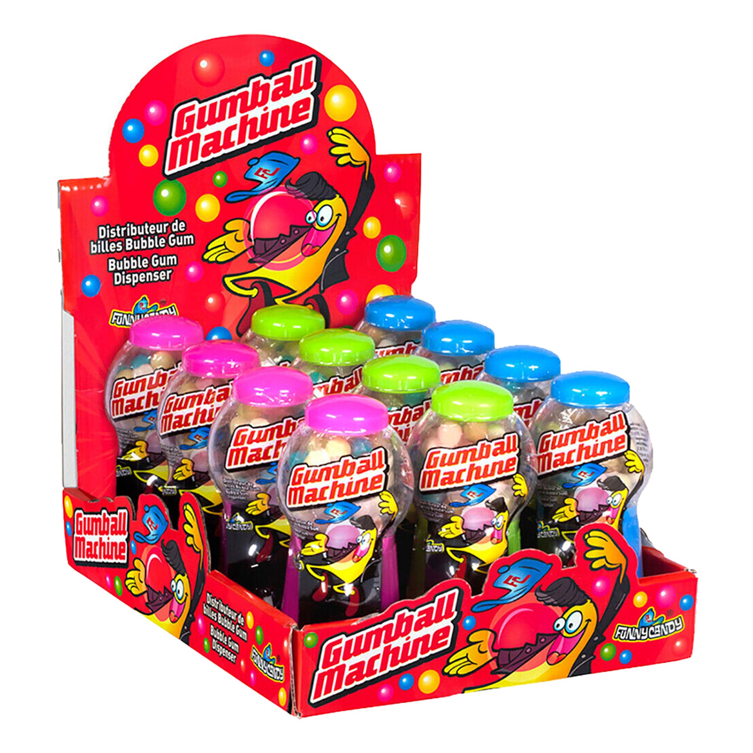 Gumball Machine Mini Tuggummi - 40 g | Hem - Teman - Presenter - Barnpresenter | Pryloteket