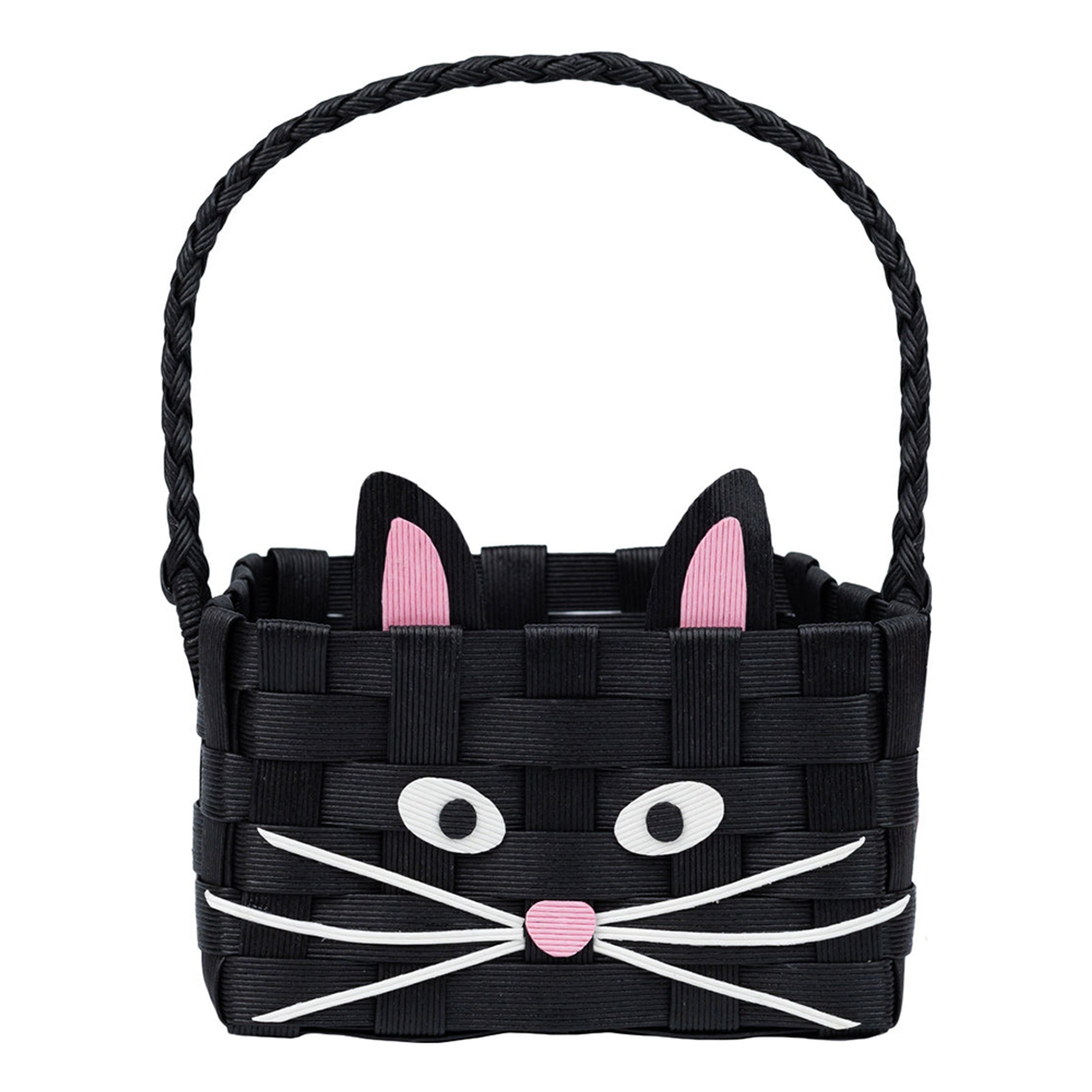 Halloweenkorg Svart Katt | Hem - Teman - Högtider - Halloween | Maskeradspecialisten