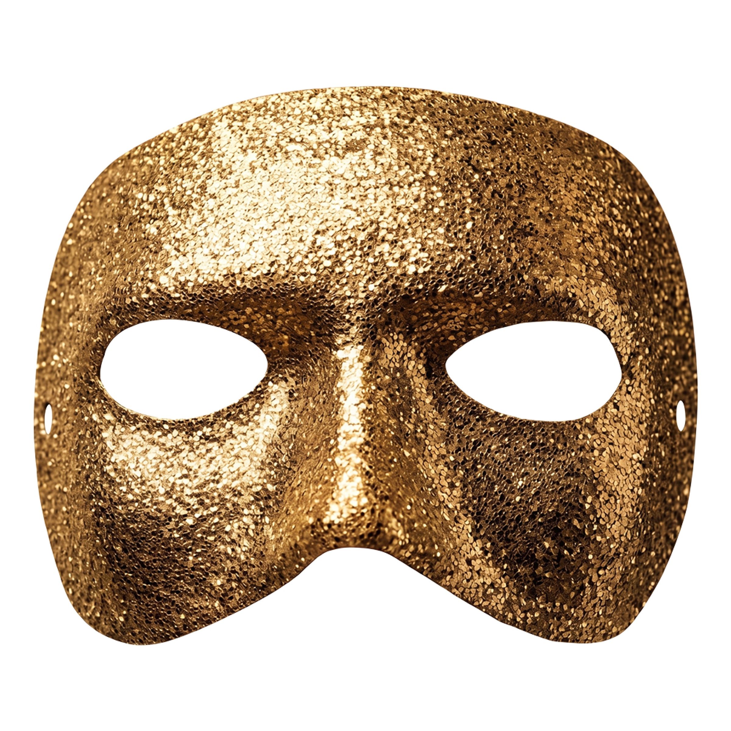 Halvmaske Guld