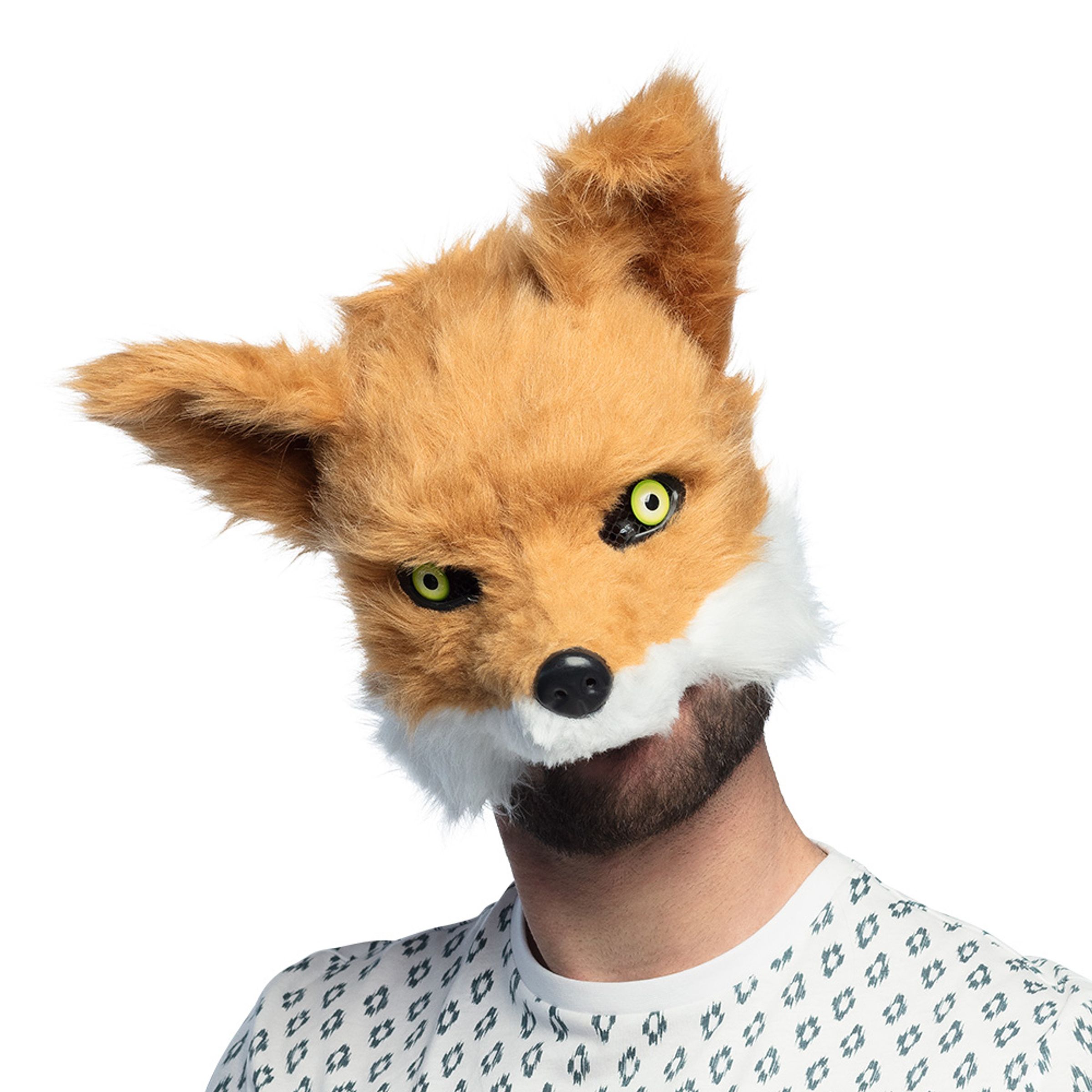 Halvmaske Ræv - One size
