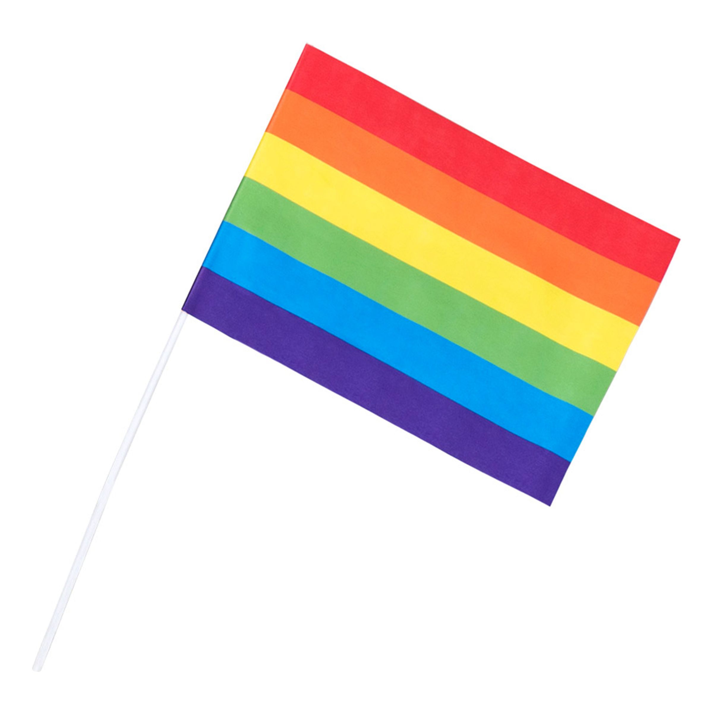 Håndflag i Papir Pride - 6-pak