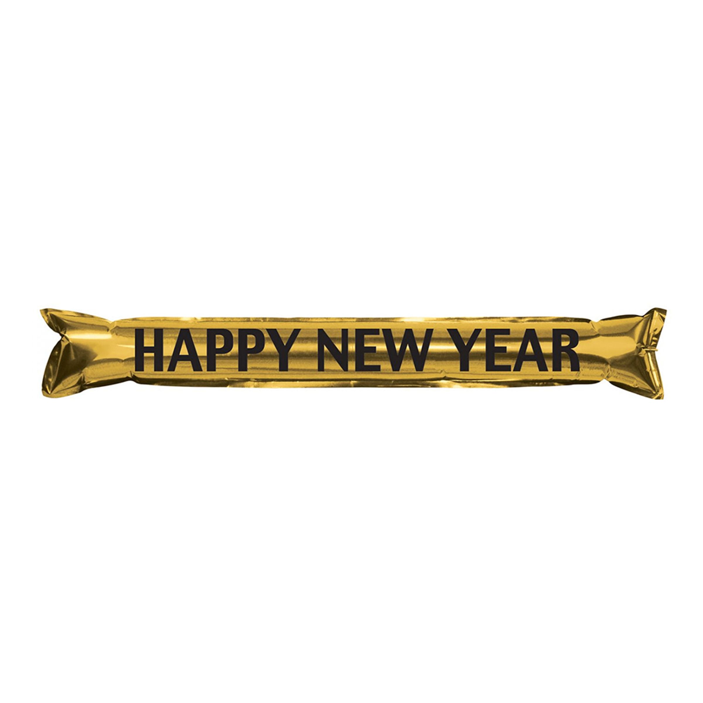 Handklappor Happy New Year Guld/Metallic - 2-pack | Hem - Teman - Högtider - Nyår | Maskeradspecialisten