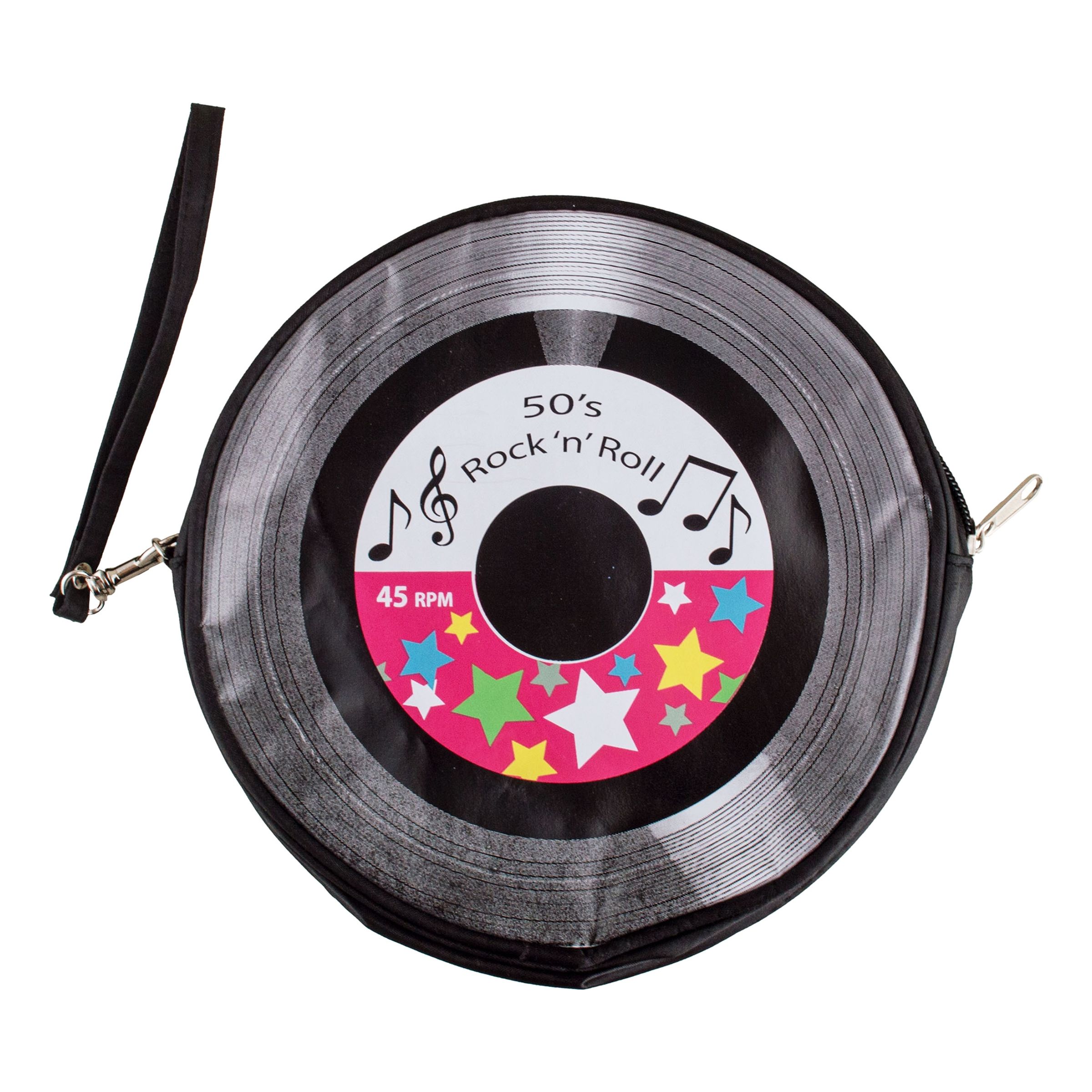 Håndtaske Vinylplade 50’er