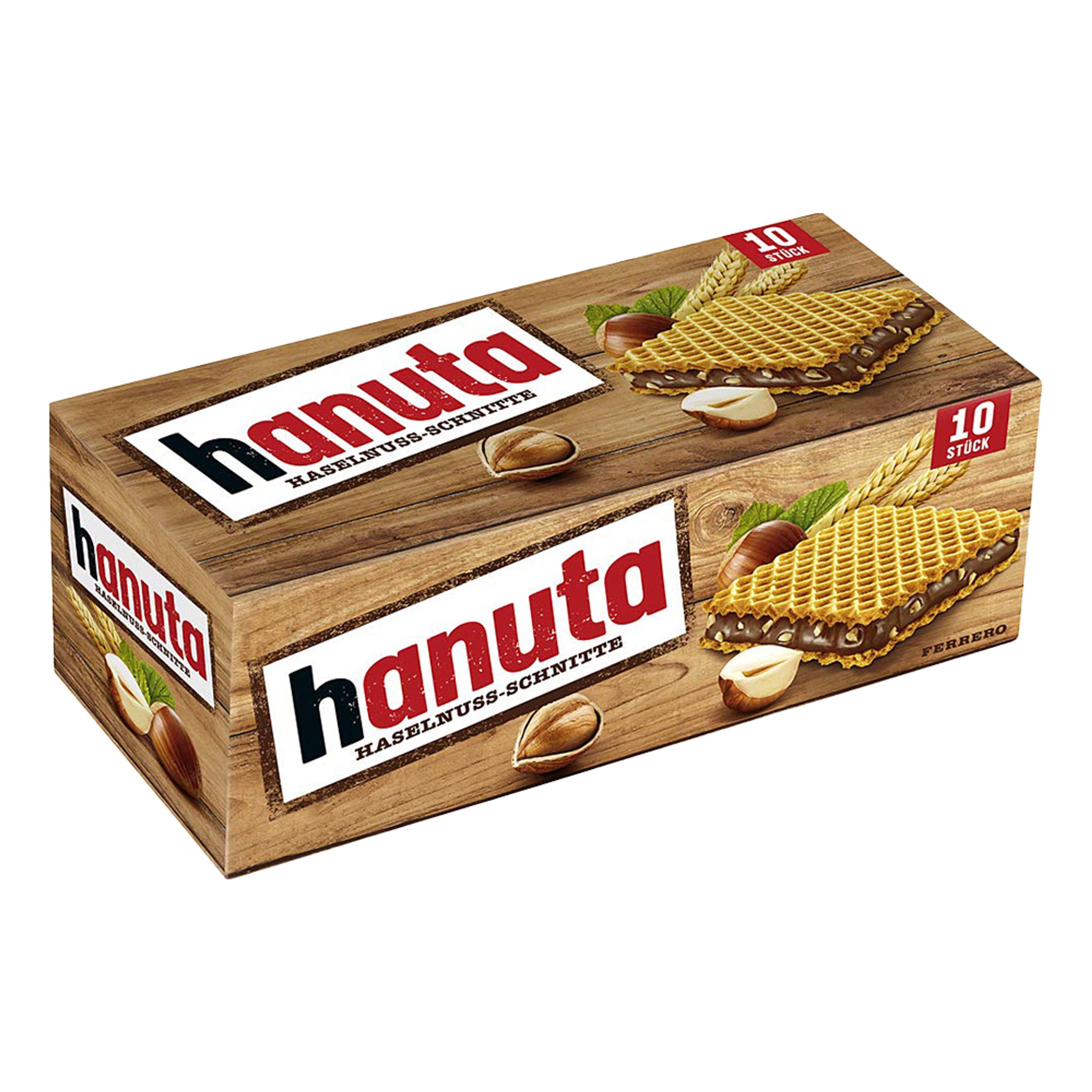Hanuta Kex Hasselnöt Storpack - 18 x 44 g | Hem - Godis & Läsk - Skafferi - Kex & Kakor | Maskeradspecialisten