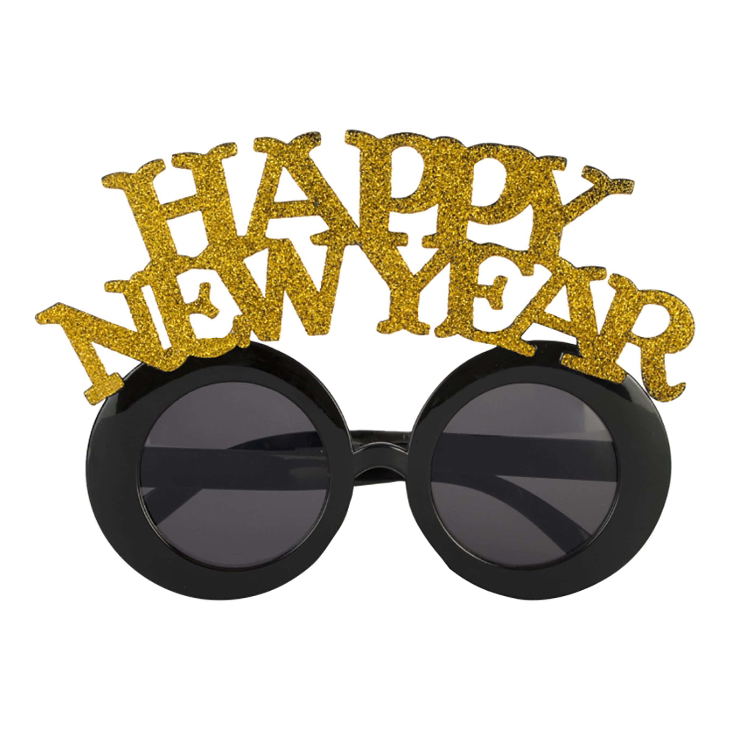 Happy New Year Glasögon - One size | Hem - Maskerad - Tillbehör - Glasögon | Pryloteket