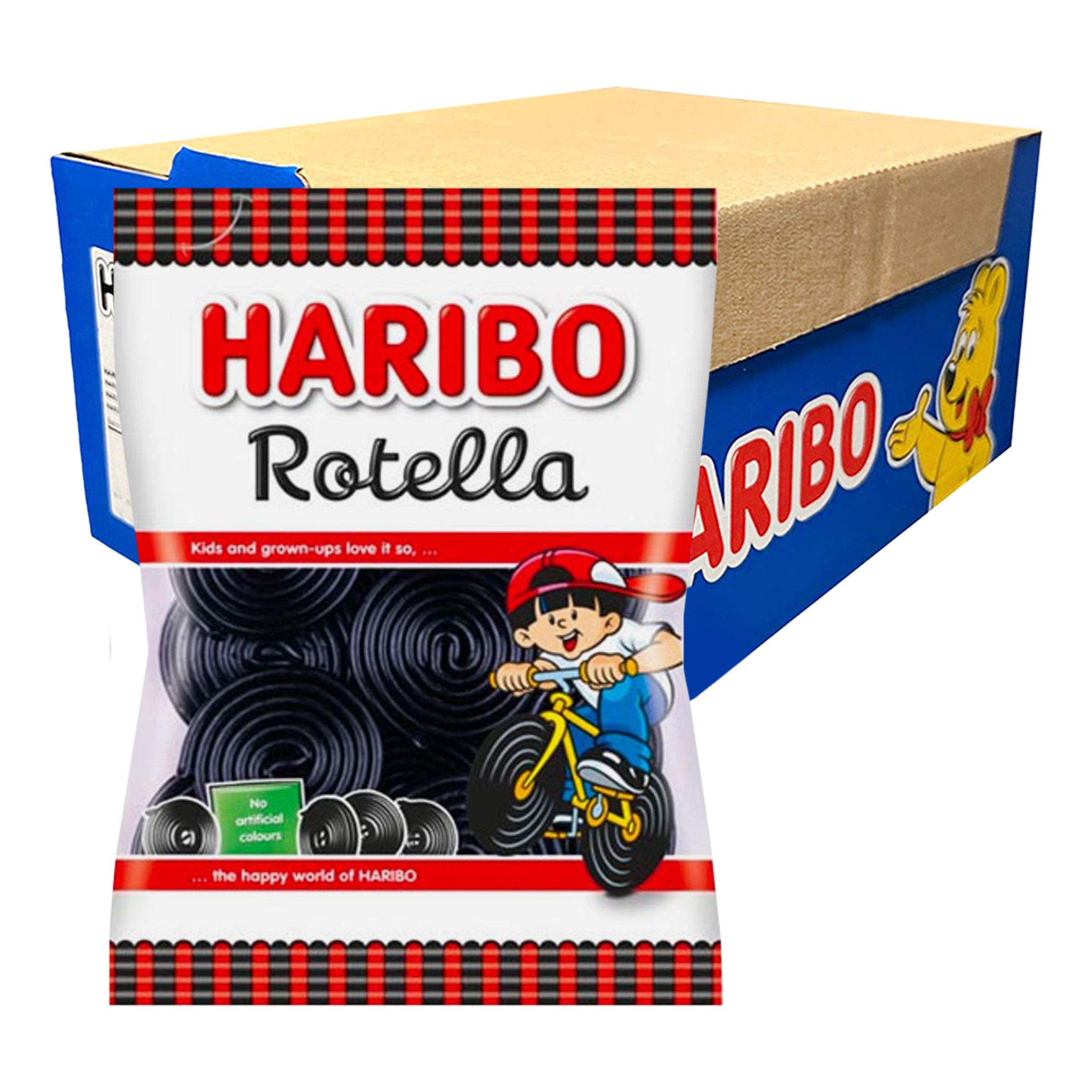 Haribo Rotella Godispåsar Storpack - 30 x 80 g | Hem - Godis & Läsk - Godis - Retrogodis | Maskeradspecialisten
