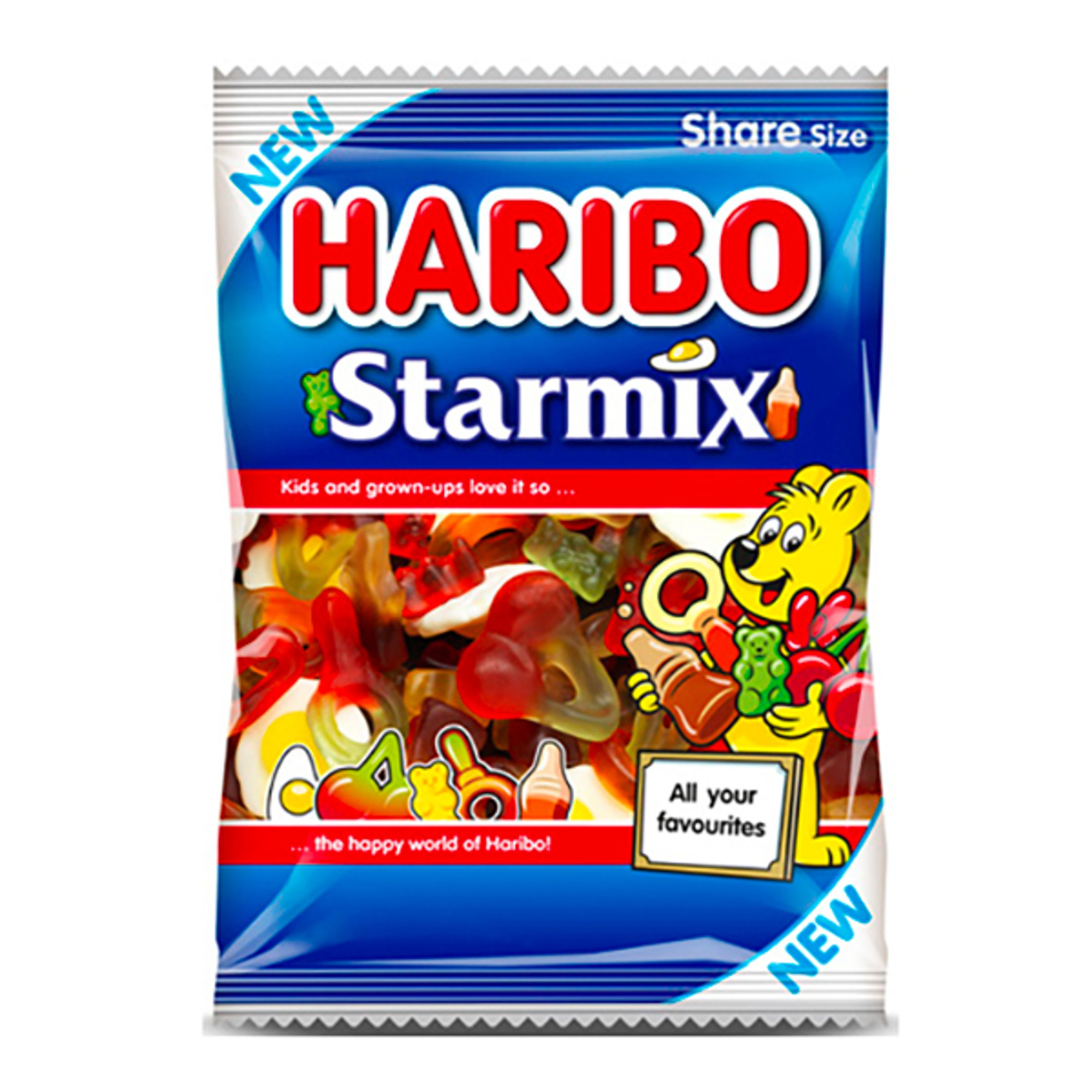 Haribo Starmix - 275 g | Hem - Godis & Läsk - Godis - Retrogodis | Maskeradspecialisten