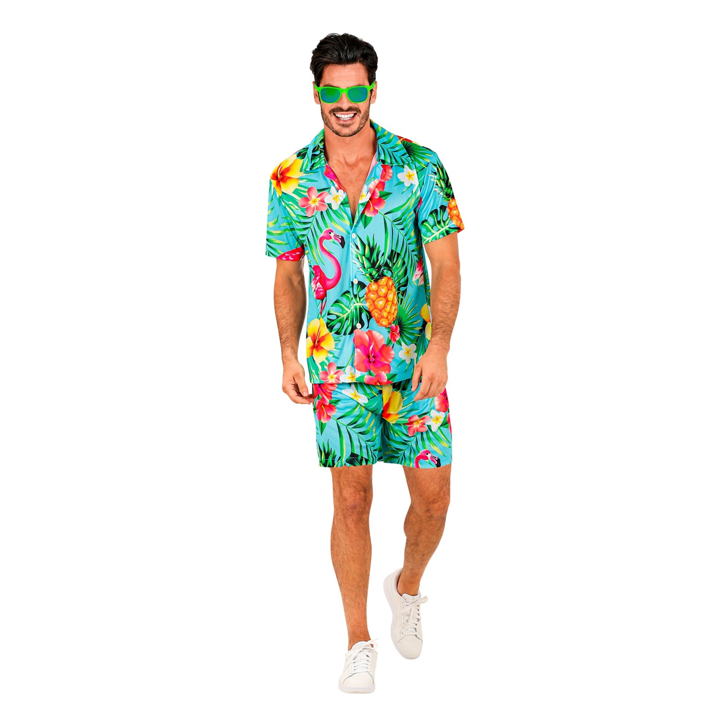 Hawaiidräkt Turkos - Small/Medium