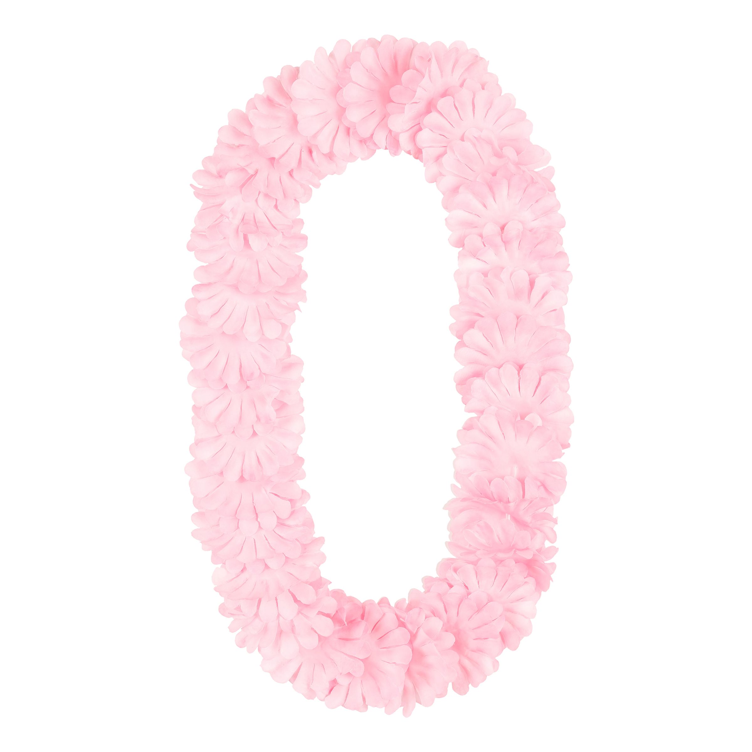 Hawaiikrans Ljusrosa | Hem - Maskerad - Tillbehör - Maskeradaccessoarer | Maskeradspecialisten