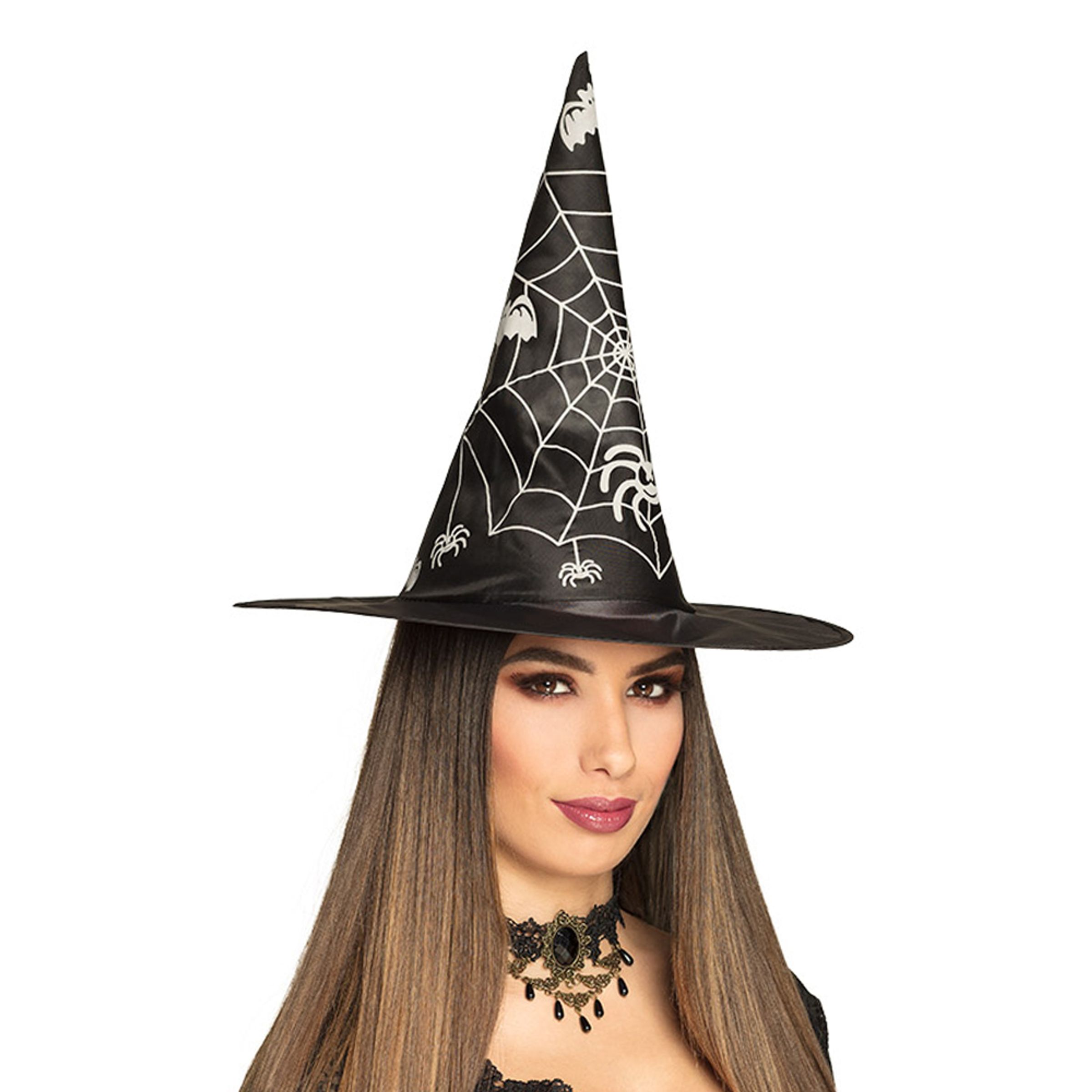 Häxhatt Spindelnät - One size | Hem - Maskerad - Tillbehör - Maskeradaccessoarer | Maskeradspecialisten