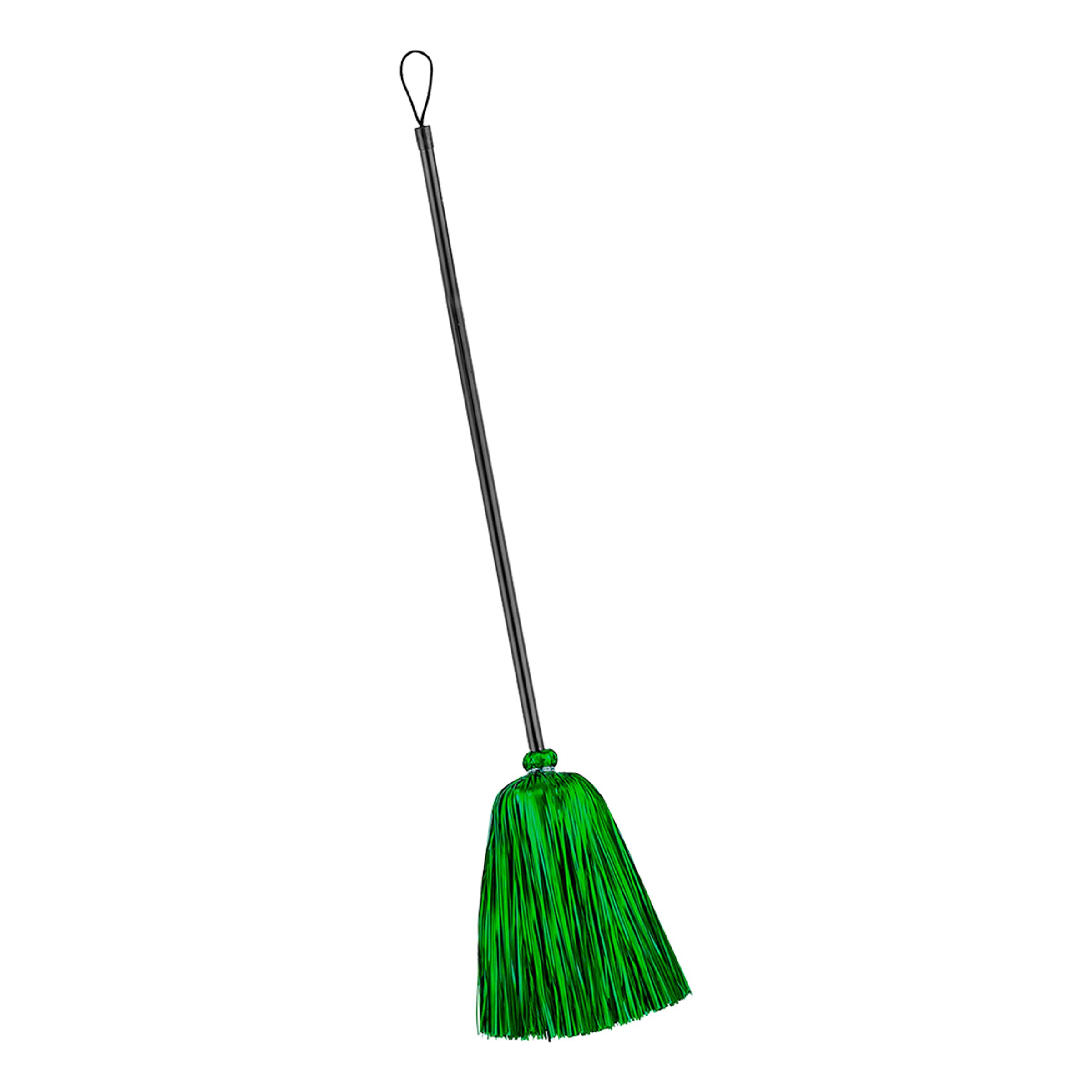 Häxkvast med Folie - Grön | Hem - Teman - Högtider - Halloween - Halloweentillbehör | Maskeradspecialisten