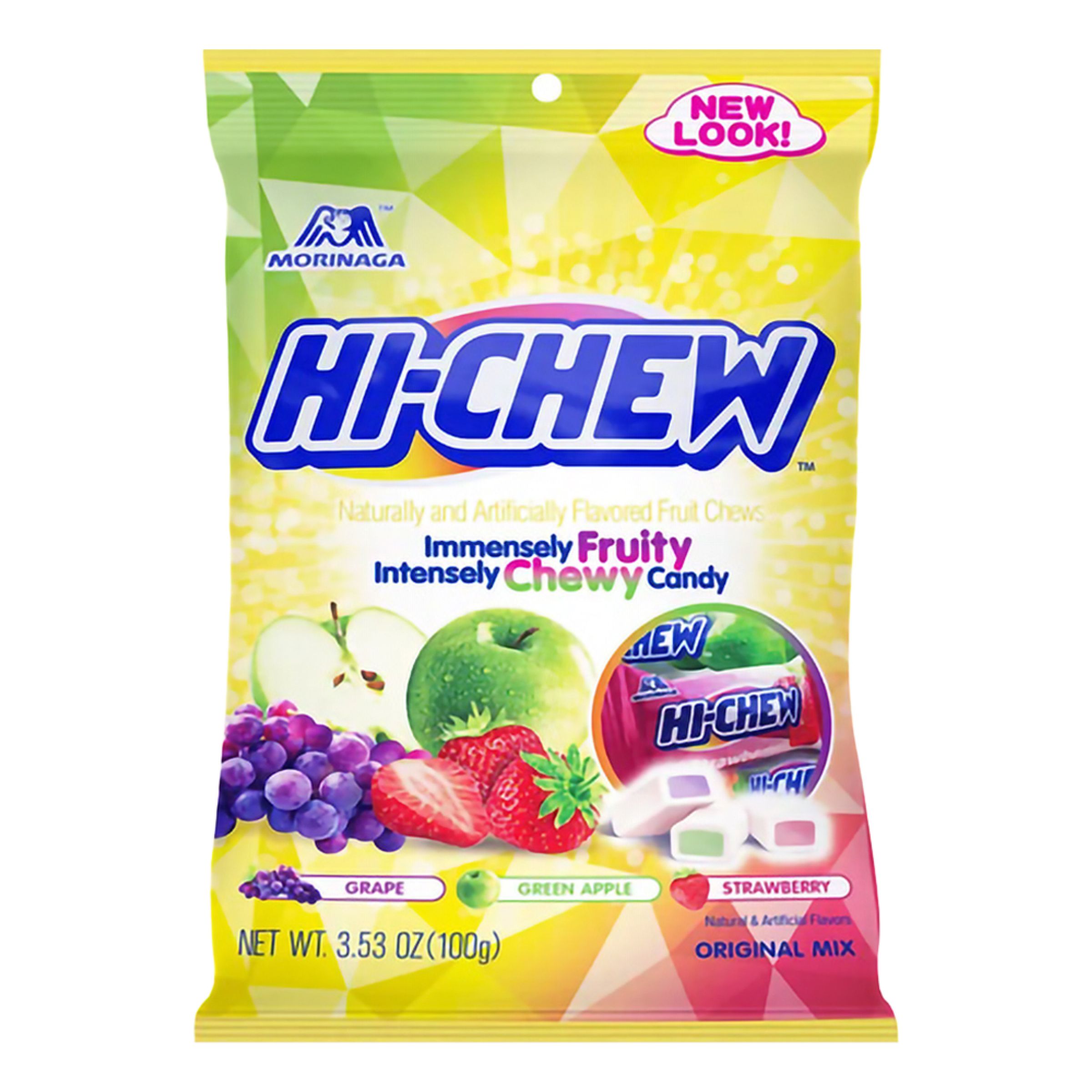 Hi-Chew Original Fruit Mix - 100 g | Hem - Godis & Läsk - Godis - Amerikanskt Godis | Maskeradspecialisten