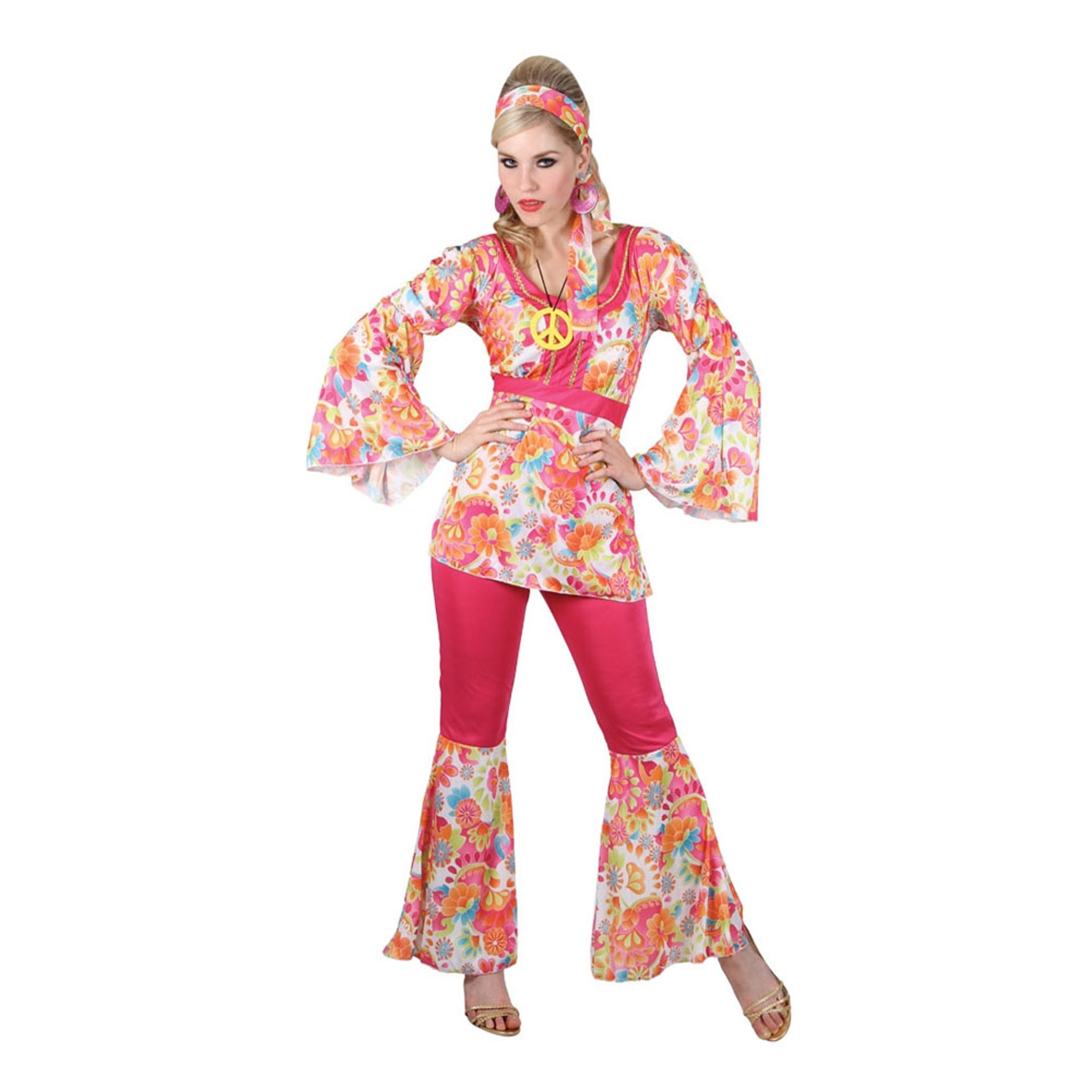 Hippie Honey Maskeraddräkt - Large | Hem - Maskerad - Maskeraddräkter - Damdräkter | Maskeradspecialisten
