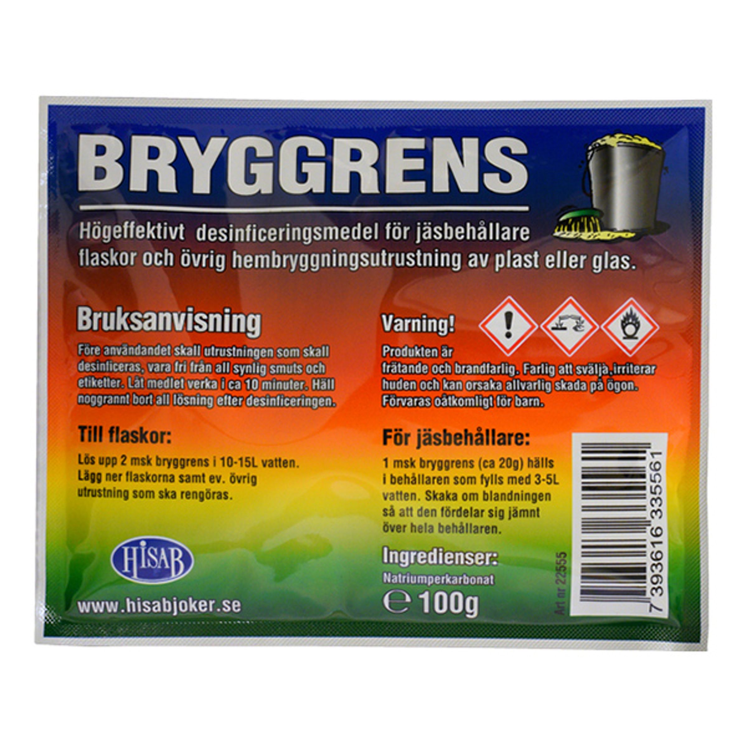 Hisabs Bryggrens | Hem - Bartillbehör - Hembryggning - Vinkemikalier | Pryloteket