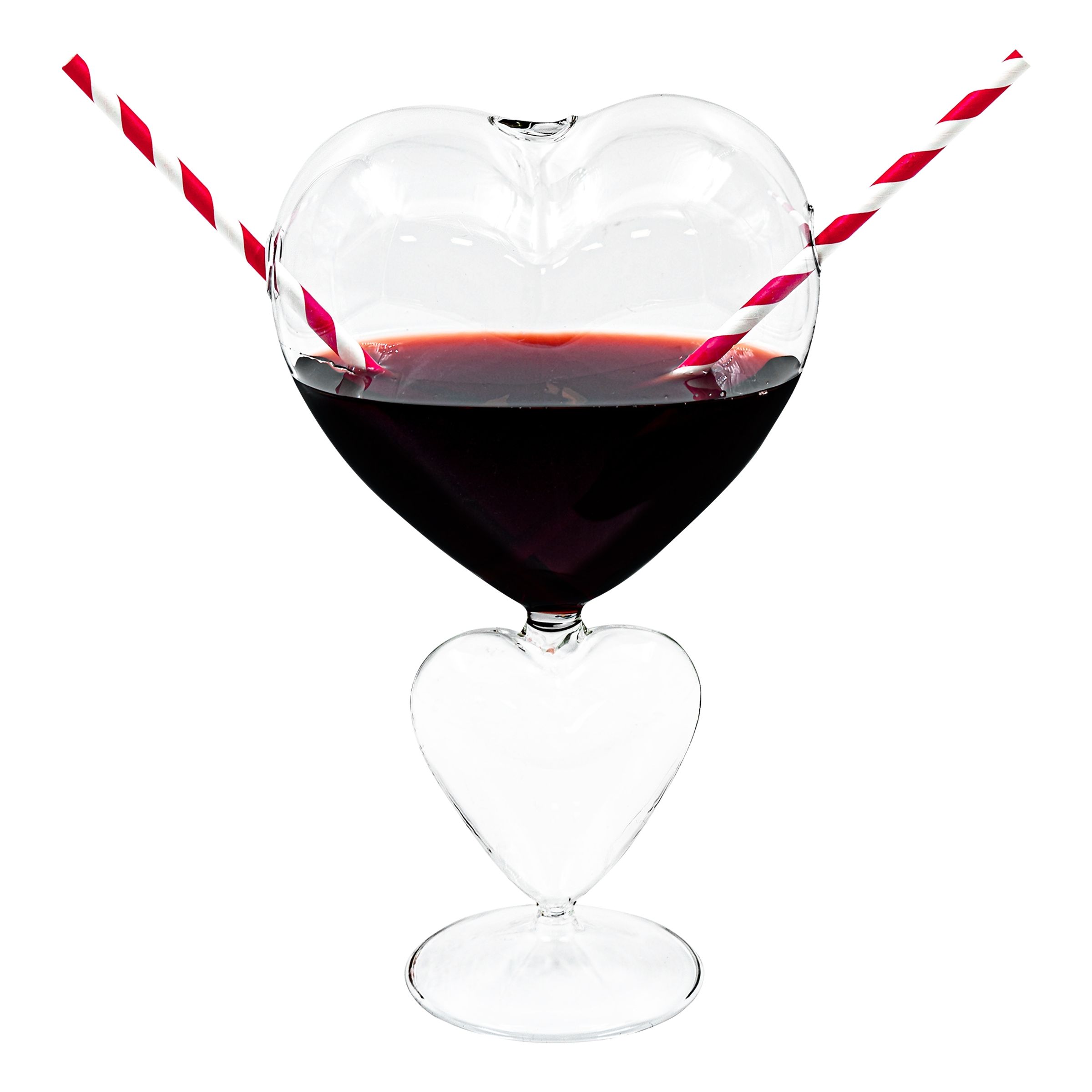 Hjärtformat Glas | Hem - Bartillbehör - Glas - Drinkglas | Pryloteket