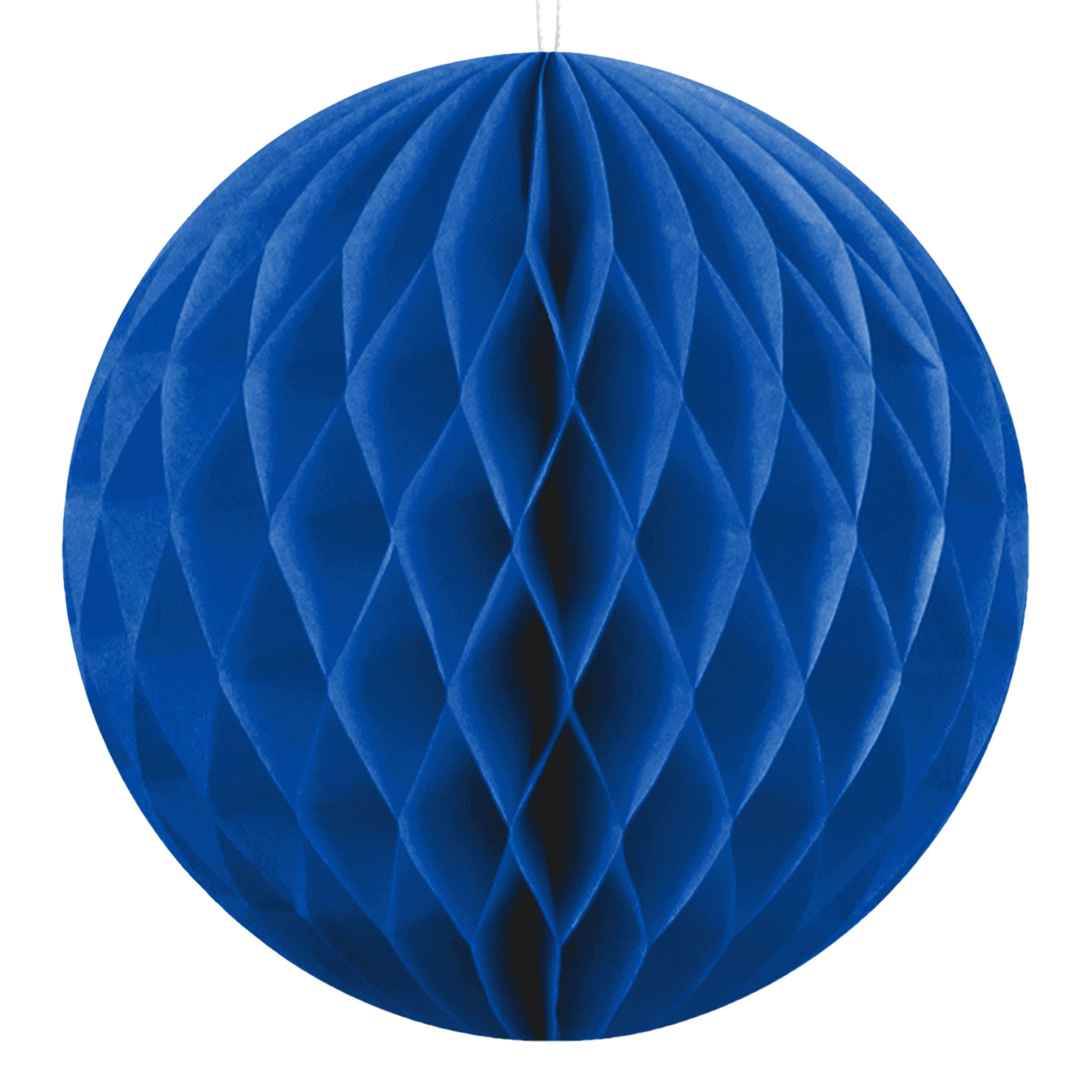 Honeycomb Blå Hængende Dekoration - 20 cm