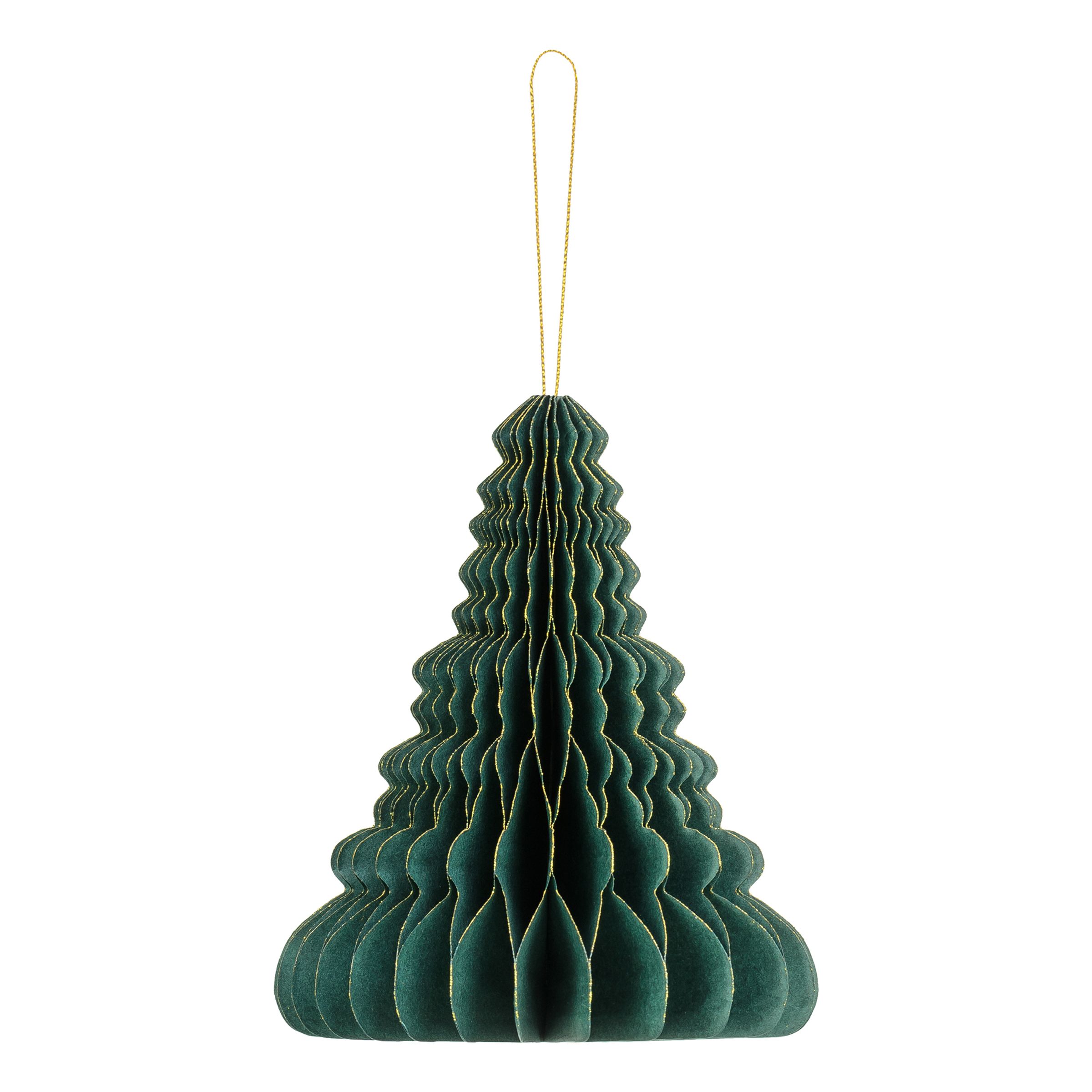 Honeycomb Julgran - 24 cm | Hem - Teman - Färger - Grön | Pryloteket