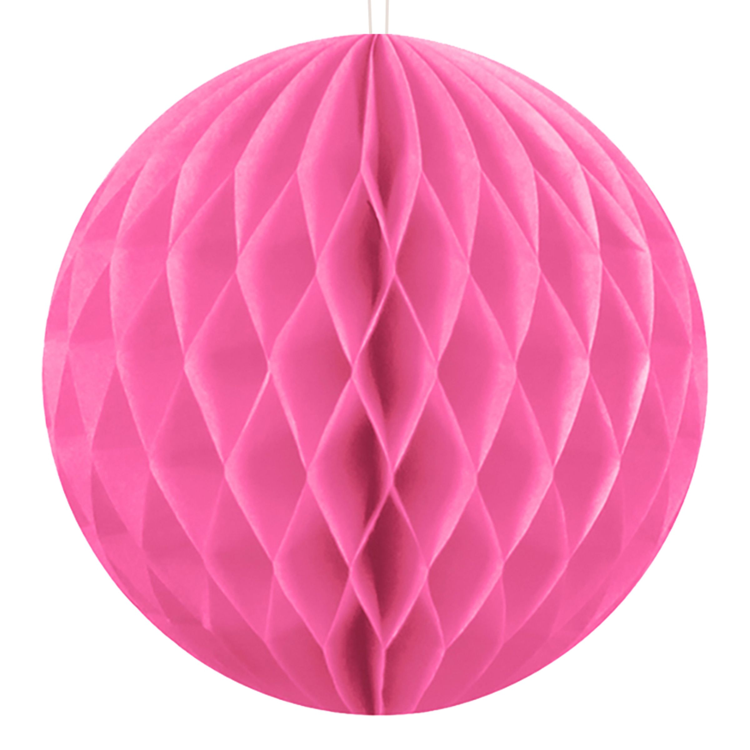 Honeycombs lyserød hængende dekoration - 30 cm