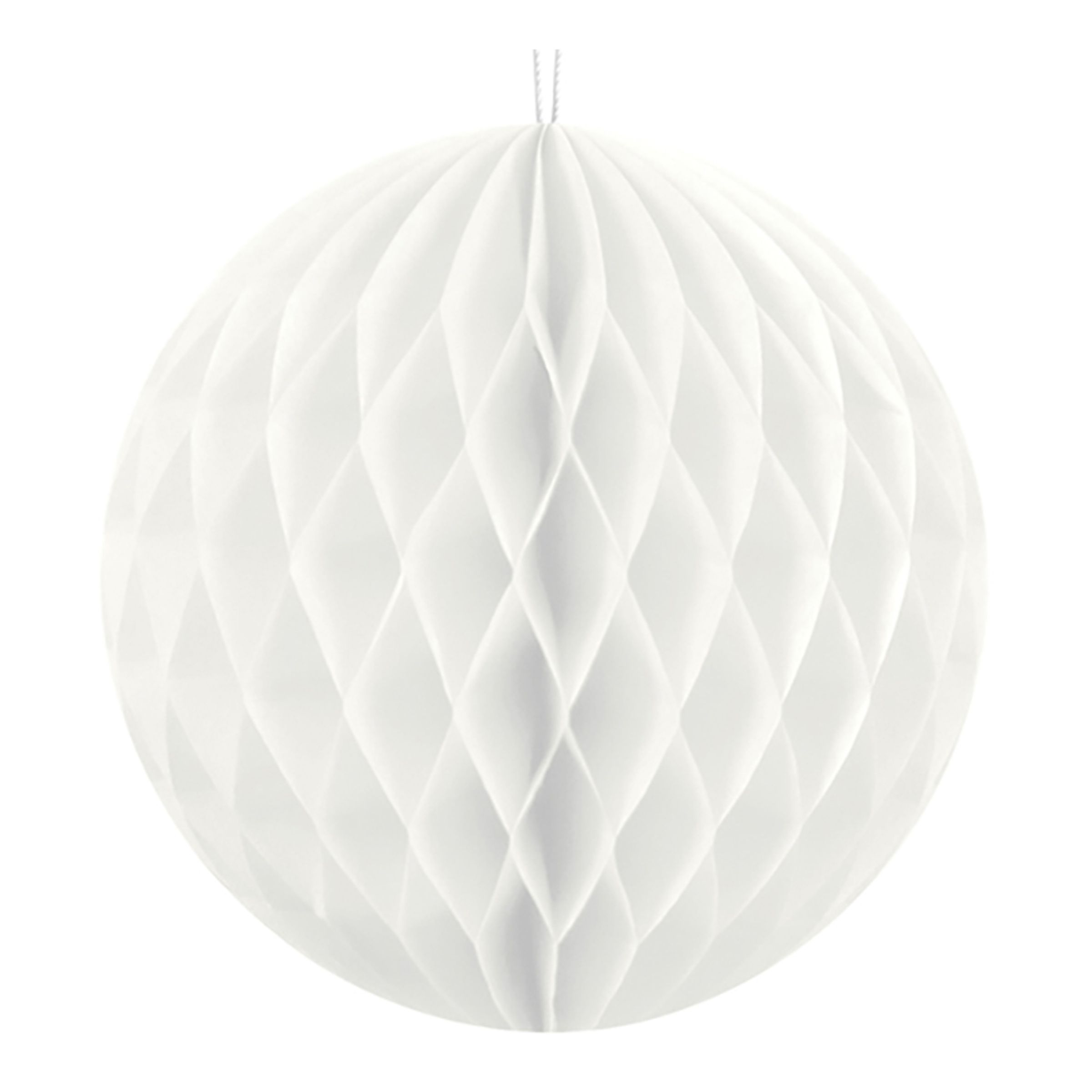 Honeycombs Hvid Hængende Dekoration - 30 cm