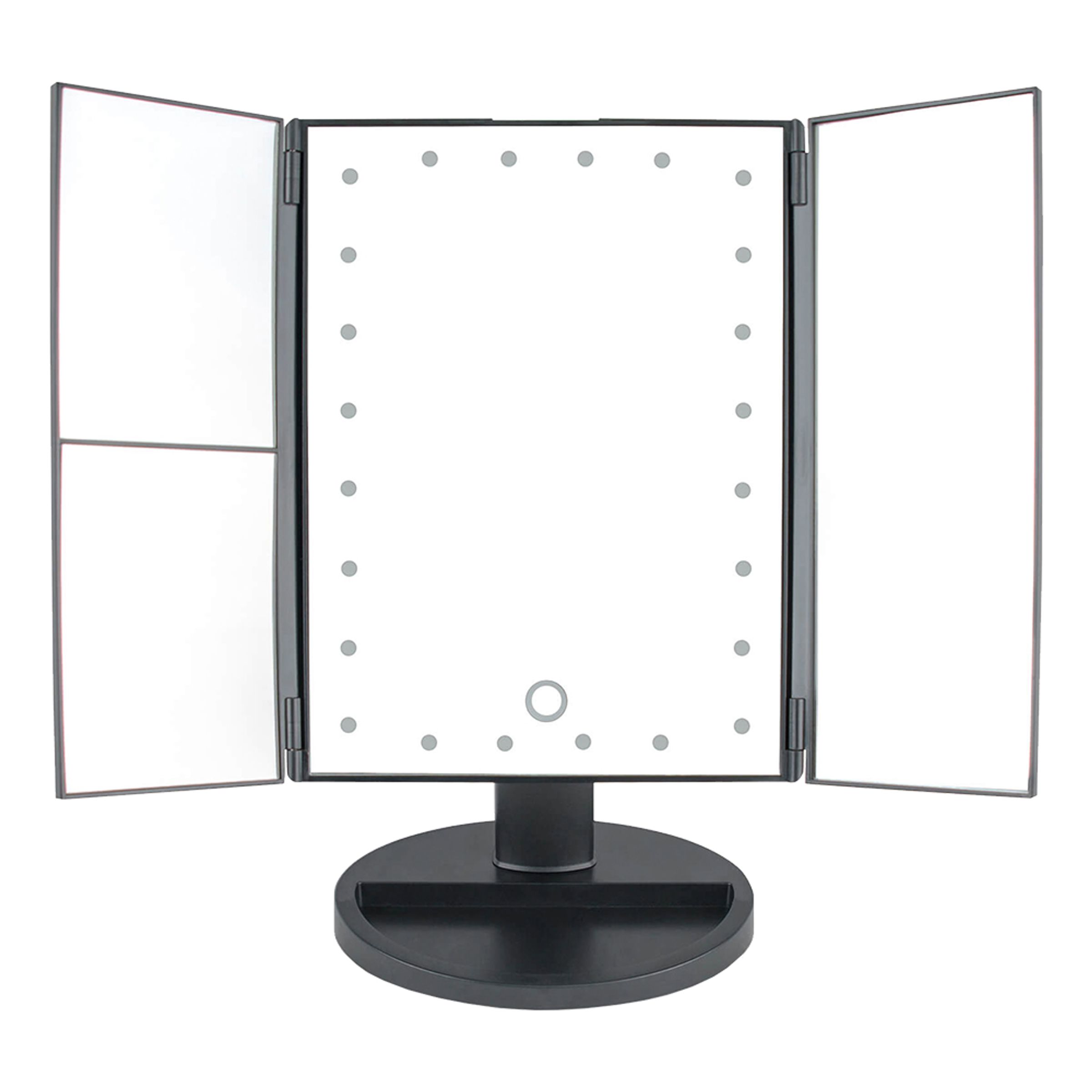 Hopfällbar Touchscreen LED Sminkspegel | Hem - Roliga Prylar - Hobby & Fritid - Smarta Saker | Pryloteket