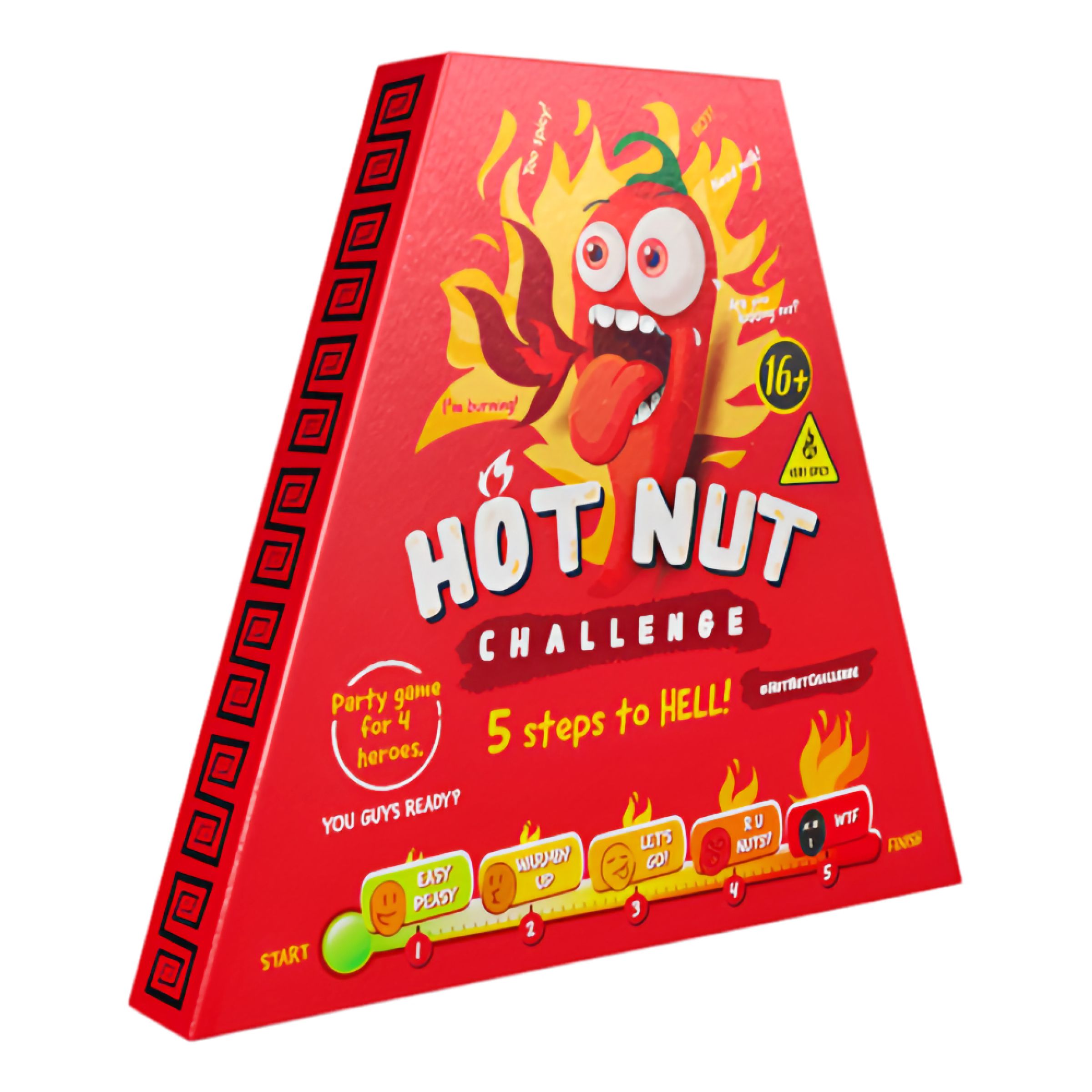 Hot Chip Hot Nut Challenge - 24 g | Hem - Godis & Läsk - Snacks - Nötter | Maskeradspecialisten