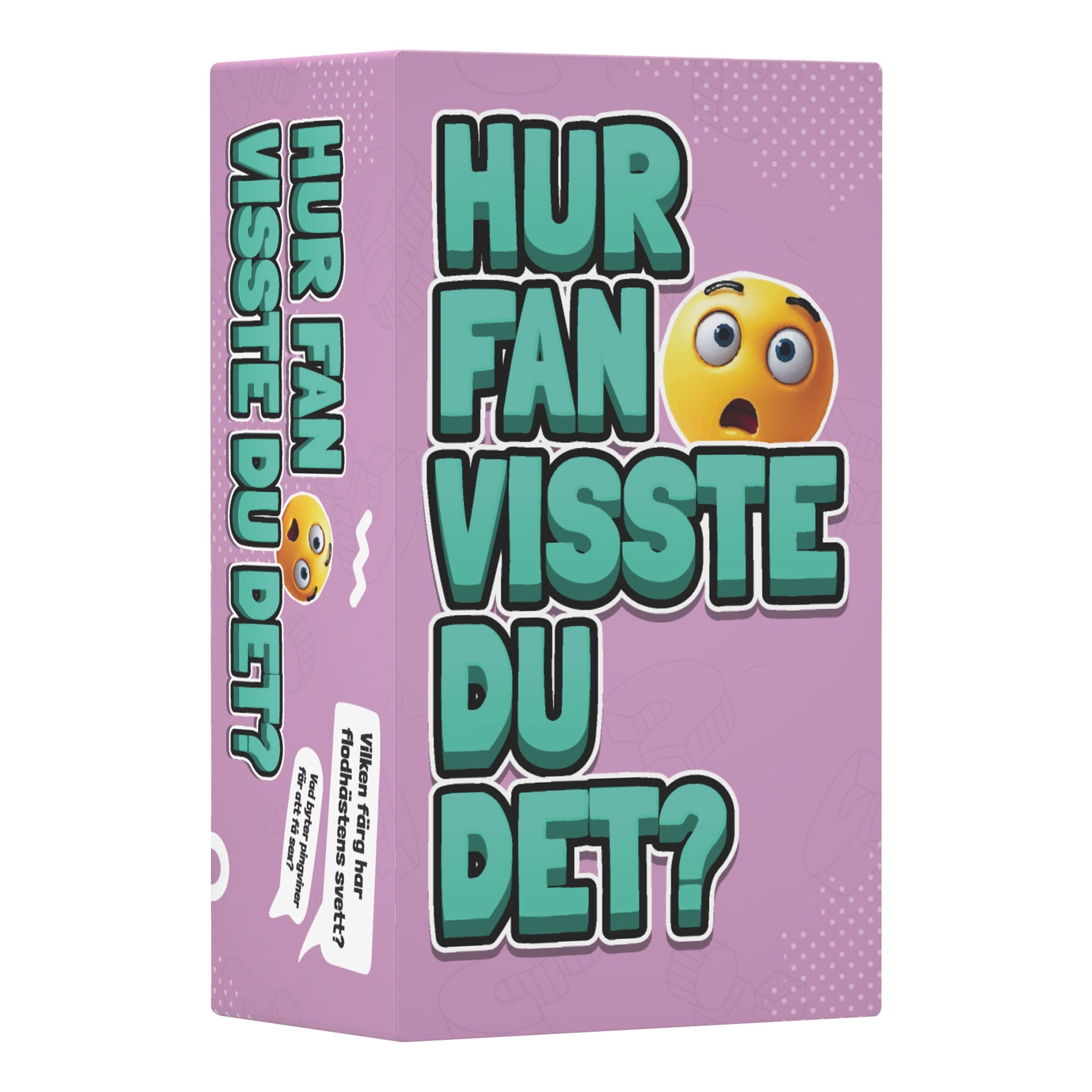 Hur Fan Visste Du det? Frågespel | Hem - Roliga Prylar - Spel & Lek - Sällskapsspel | Maskeradspecialisten