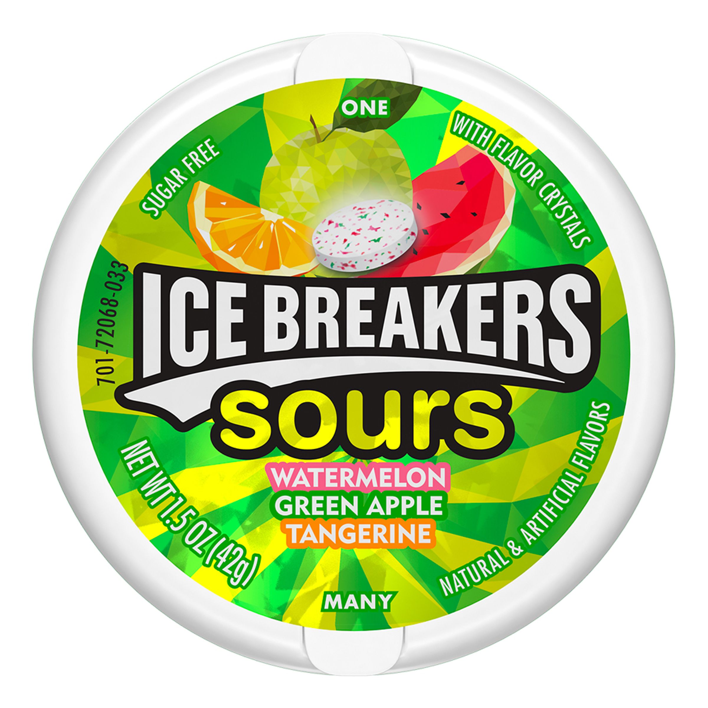 Ice Breakers Sours Fruit - 43 g | Hem - Godis & Läsk - Godis - Tablettaskar | Maskeradspecialisten