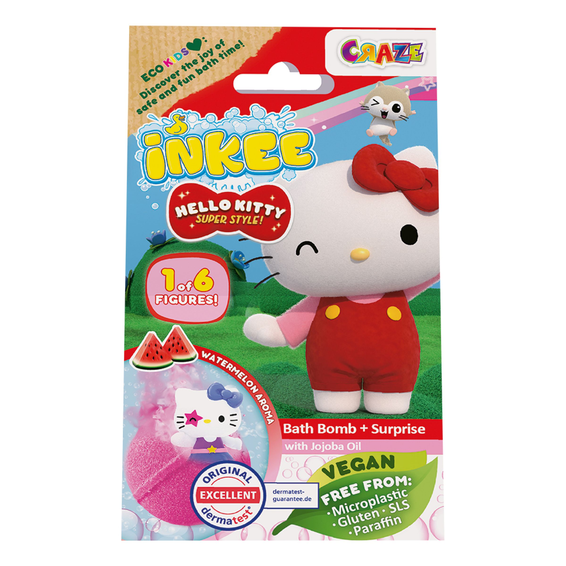Inkee Badekugle Hello Kitty Surprise