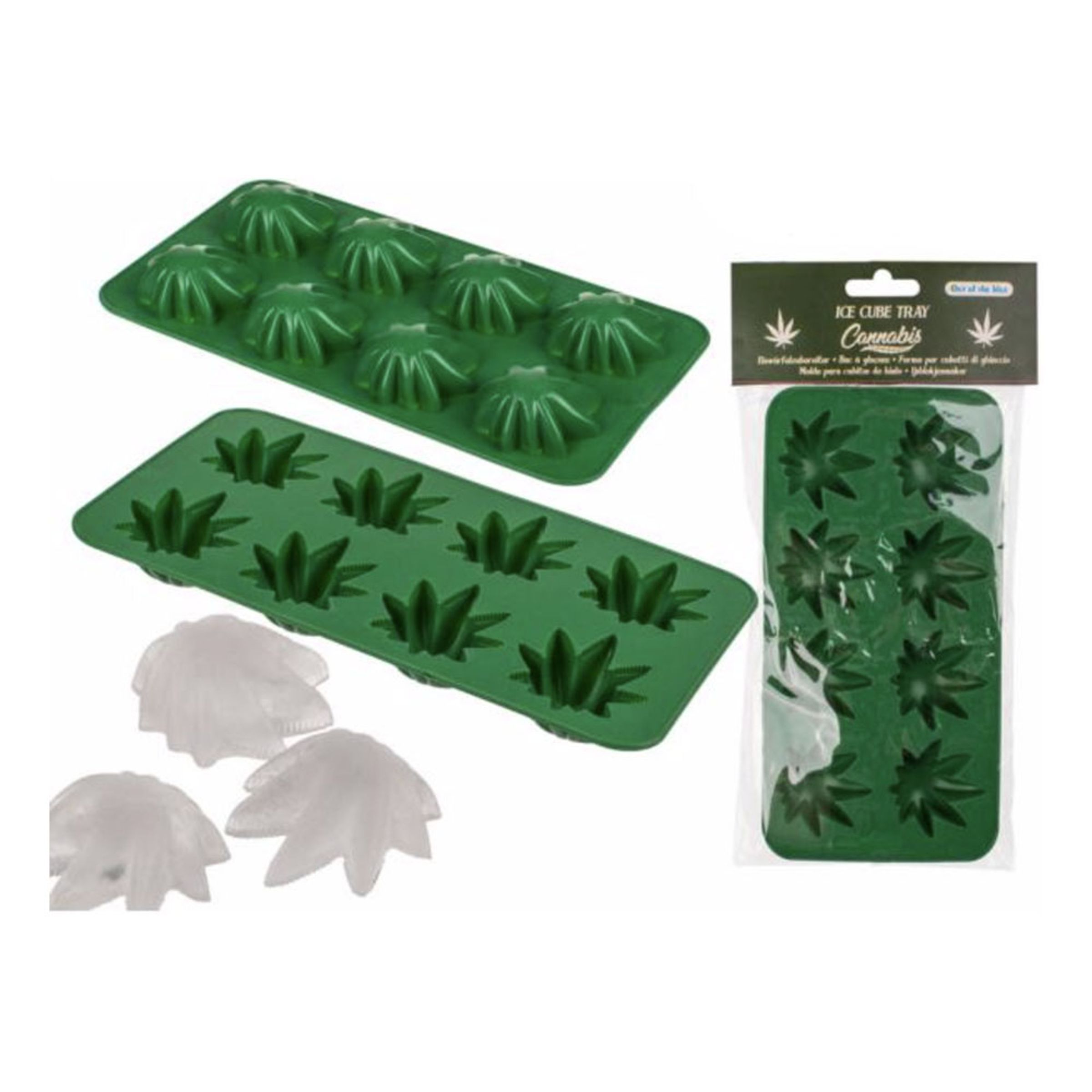 Isterningebakke Cannabis - 1-stk