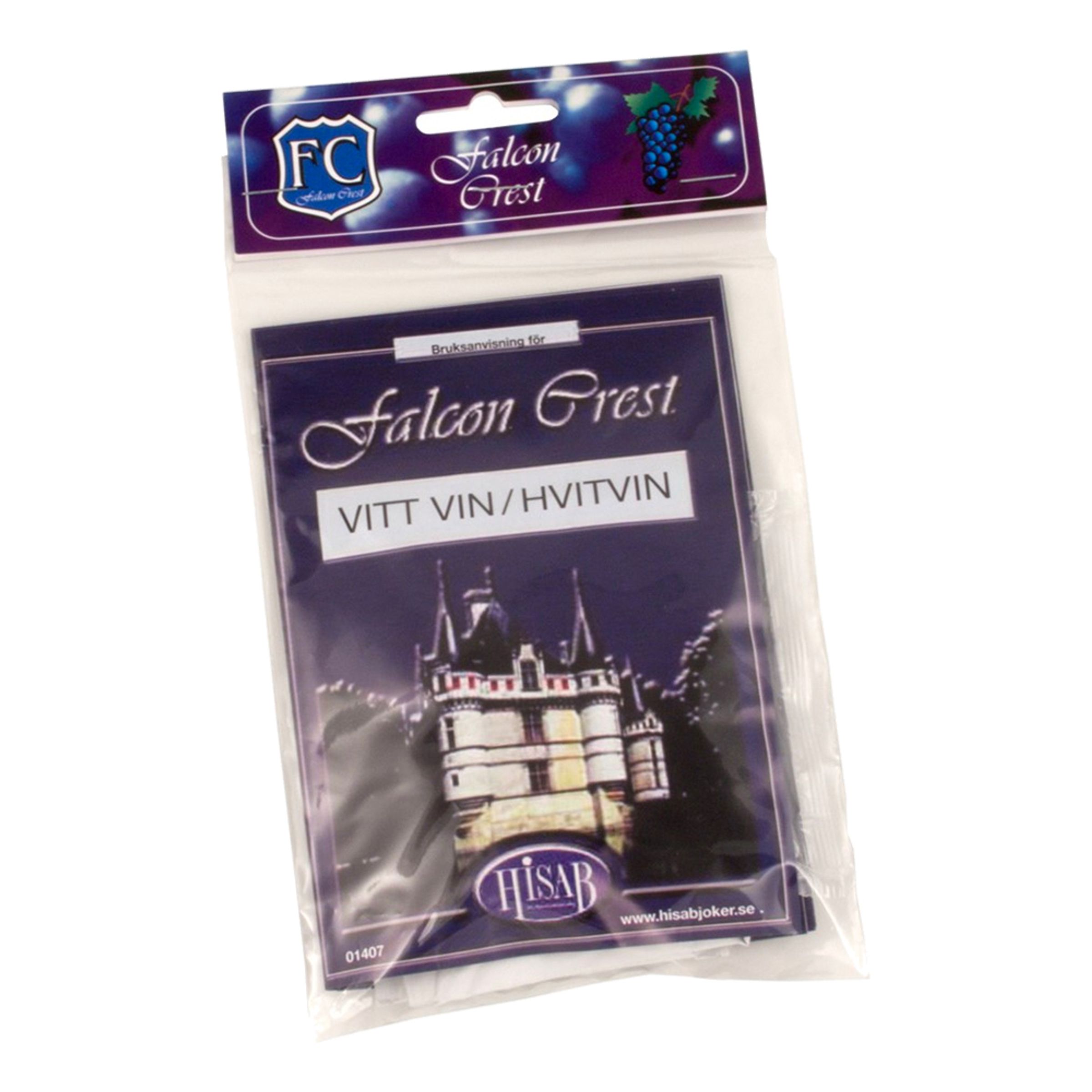Jässats Vita Lättviner - 133 g | Hem - Bartillbehör - Hembryggning - Jäst | Party Outlet