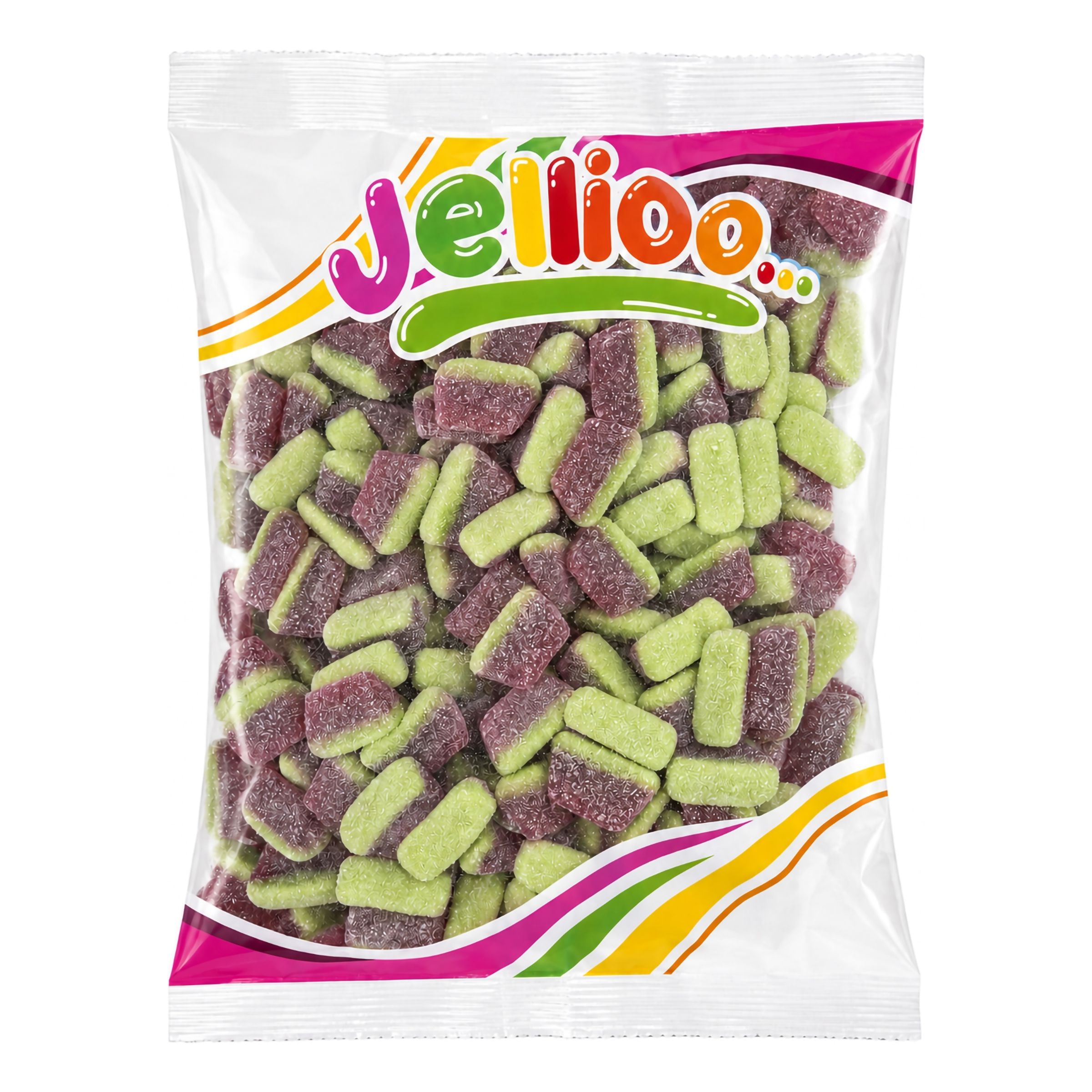 Jellioo Sure Vandmeloner Økonomipakke - 1 kg
